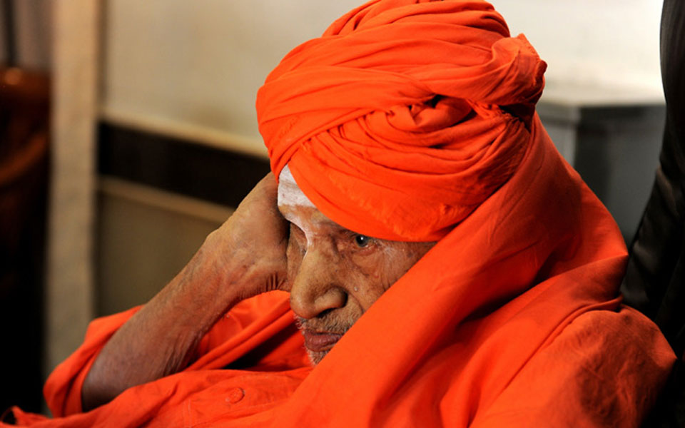 A Sea Of Humanity That He Was - Shivakumara Swamiji Hd Photos Download - HD Wallpaper 