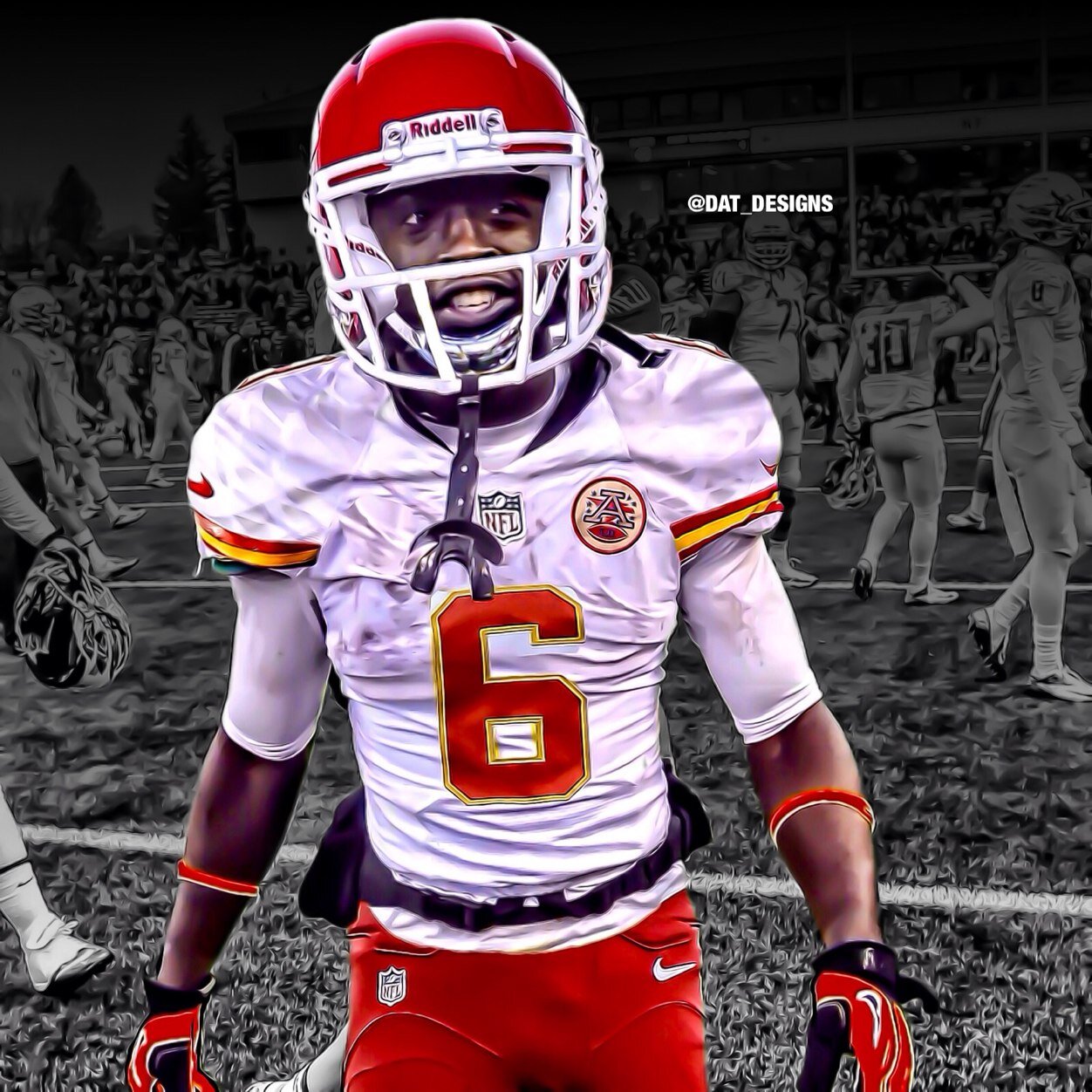 Chiefs Wallpaper - De Anthony Thomas Edit - HD Wallpaper 