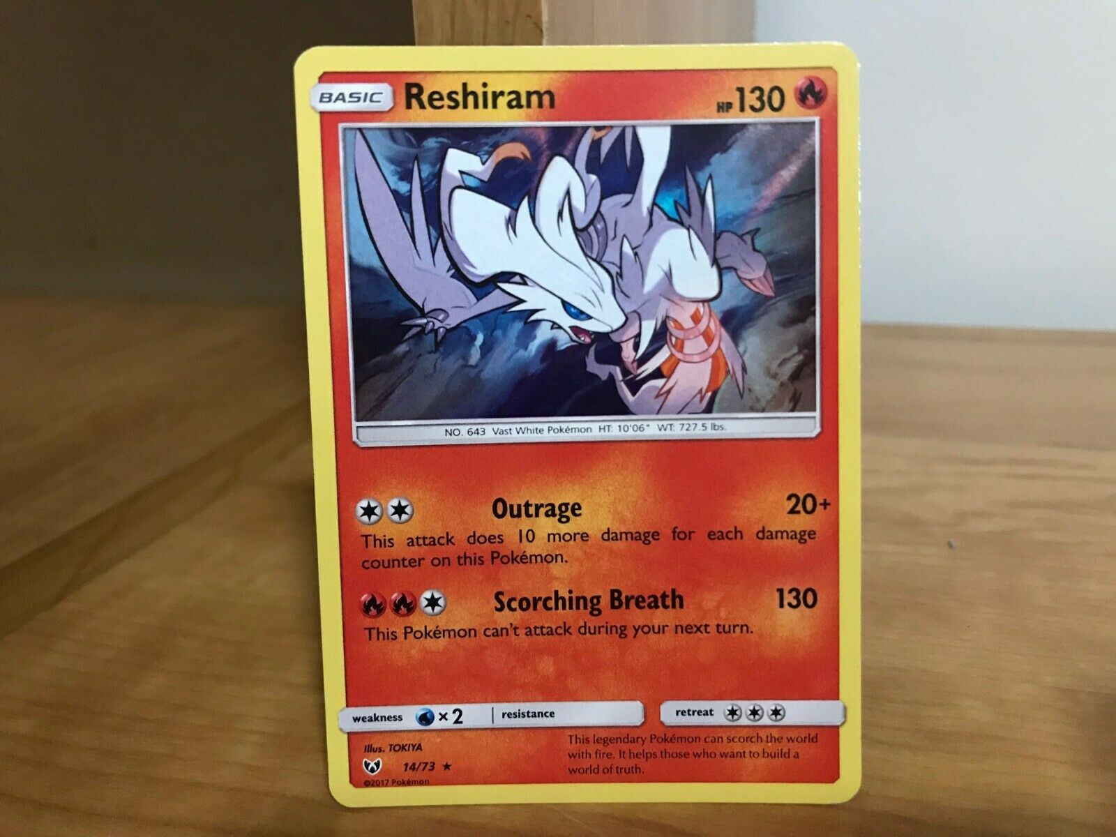 Reshiram Card Shining Legends - HD Wallpaper 