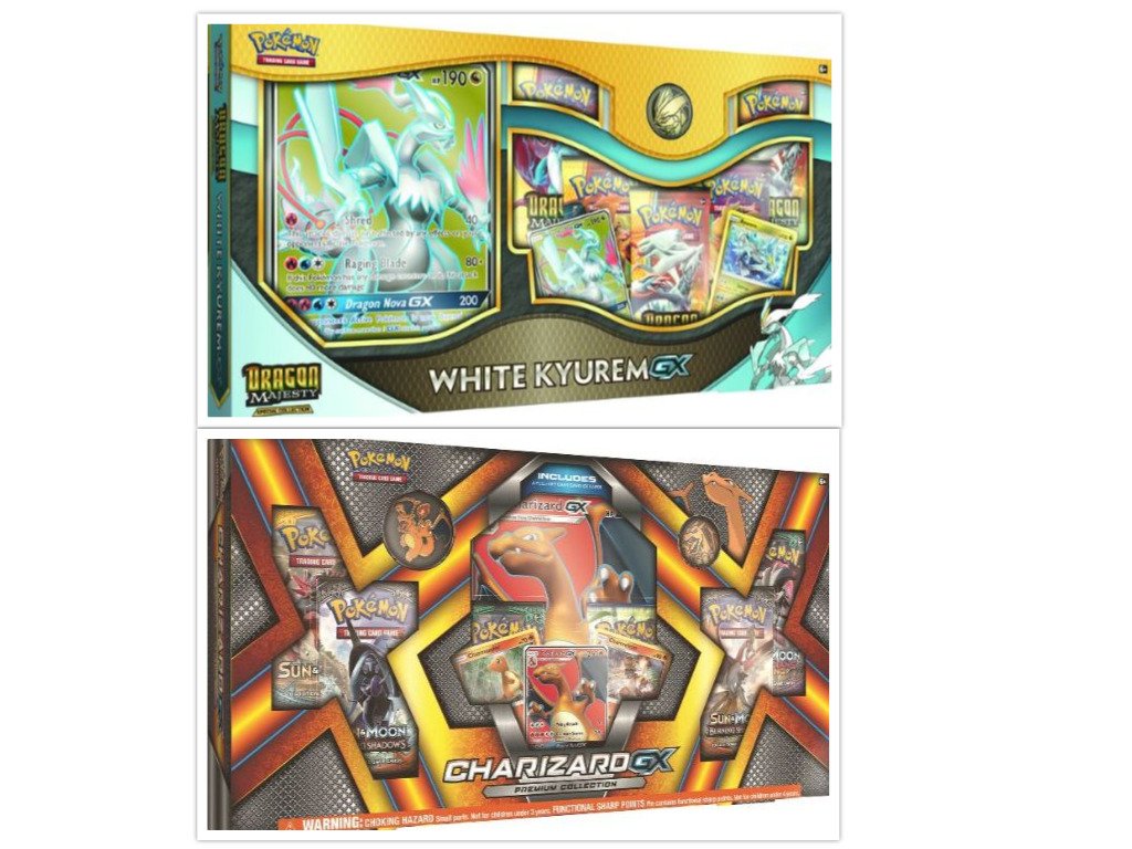 Pokemon Cards Premium Collection Box Charizard Gx - HD Wallpaper 