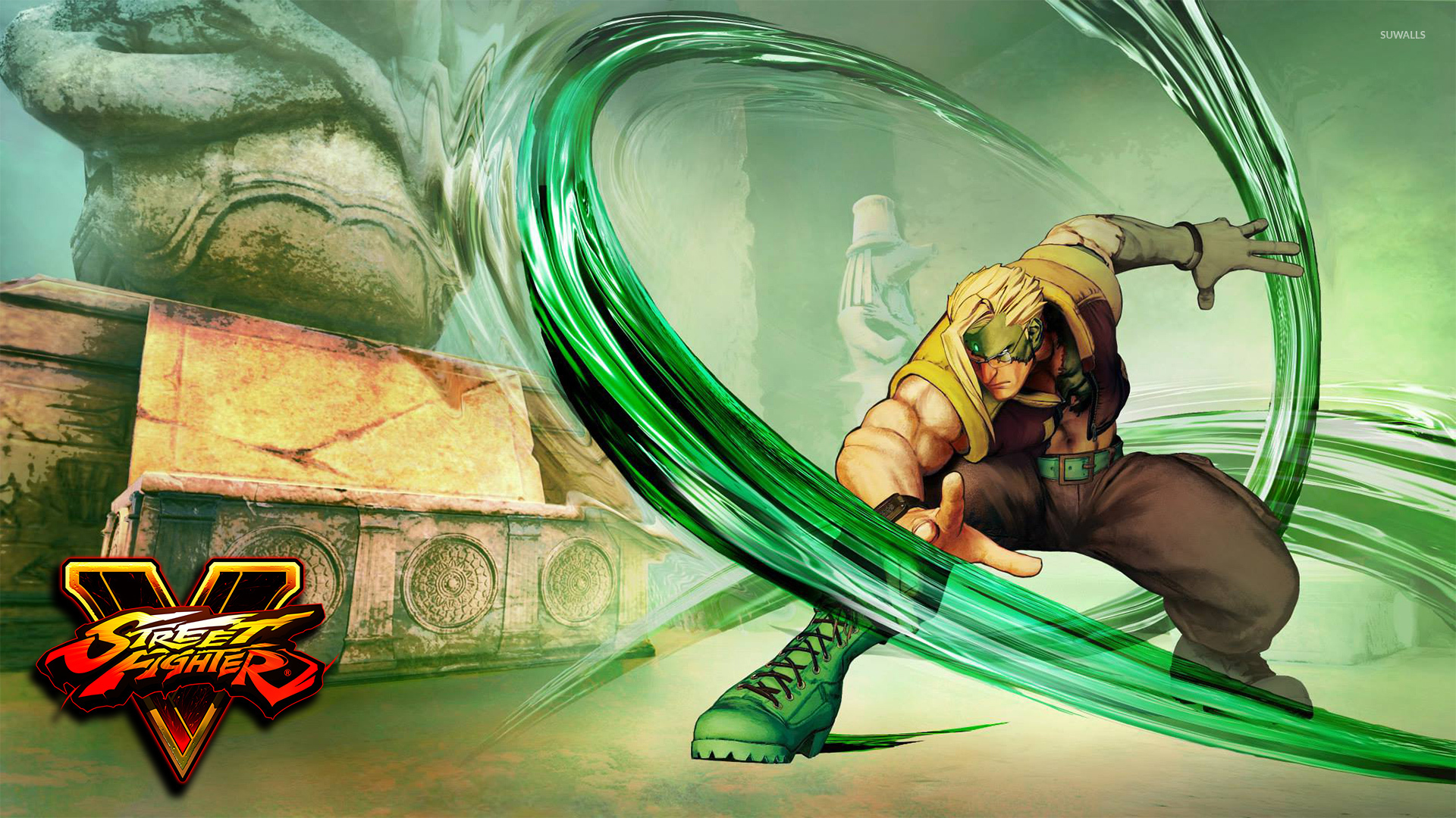 Street Fighter Nash Art - HD Wallpaper 