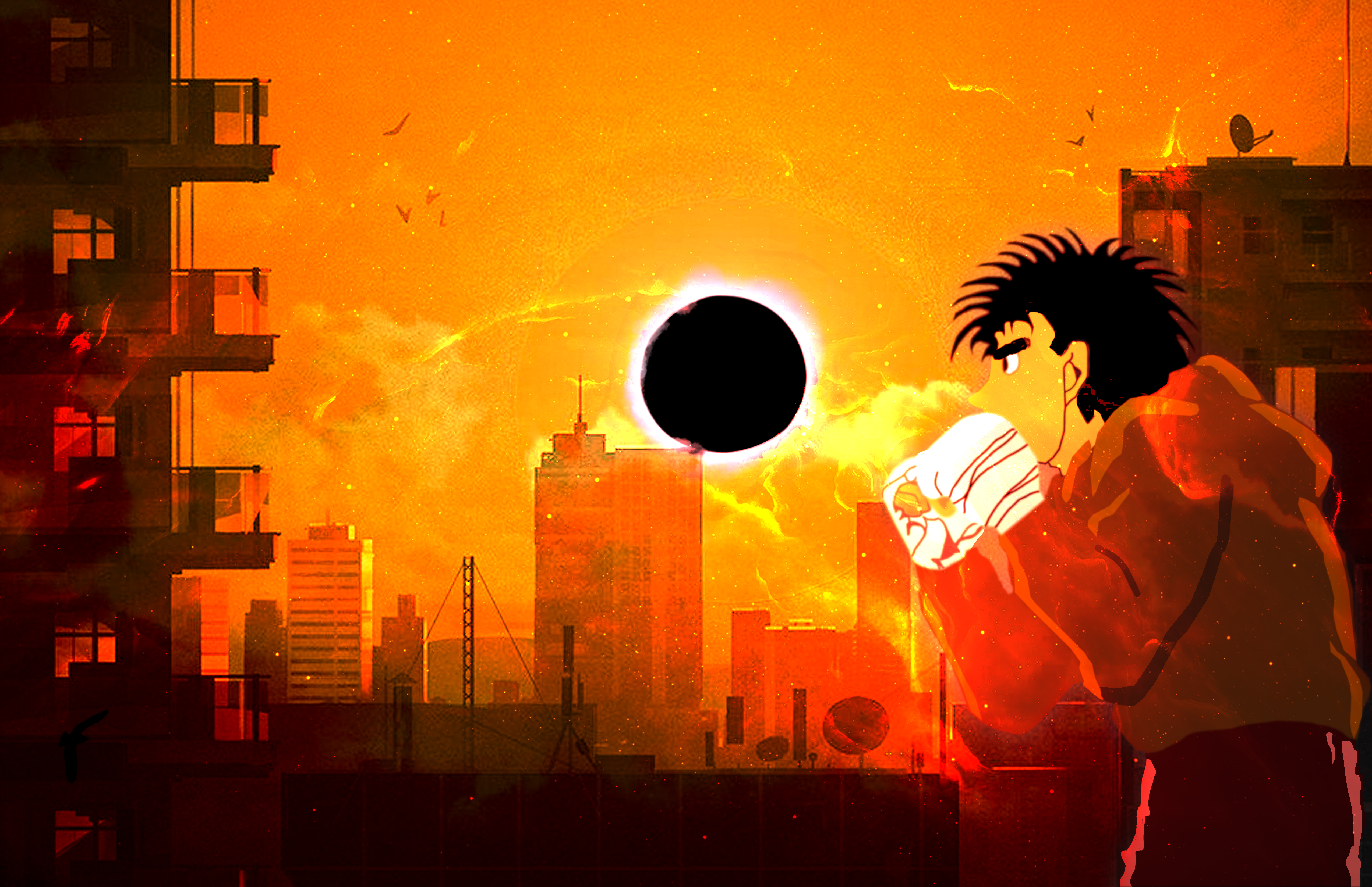 Hajime No Ippo Art - HD Wallpaper 