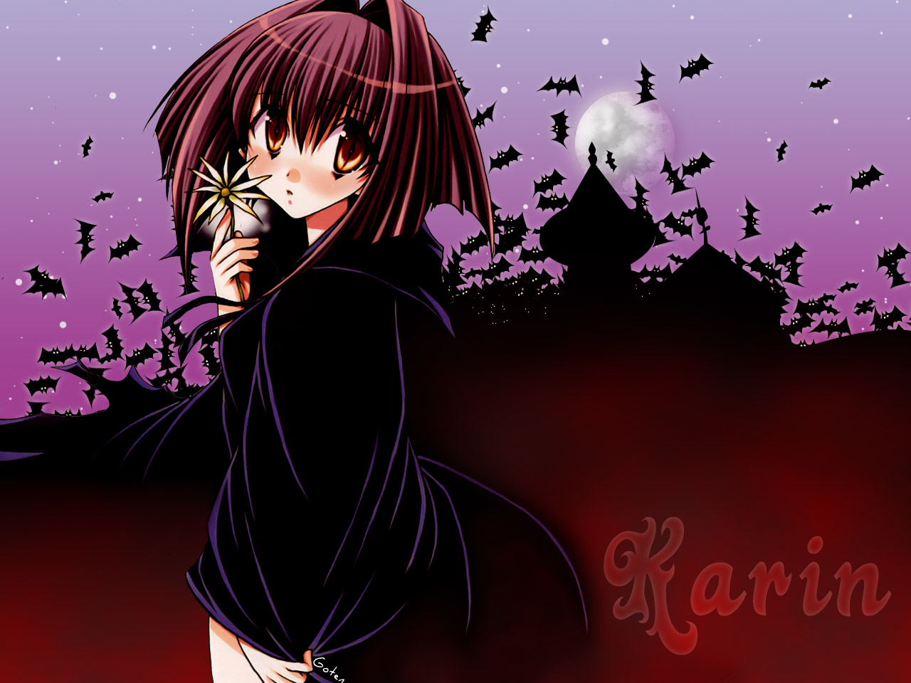Karin Wallpaper - Karin Chibi Karin Makka - HD Wallpaper 