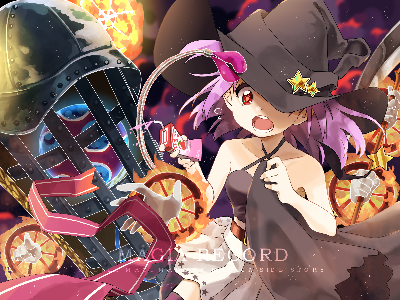 Magia Record Misono Karin - HD Wallpaper 