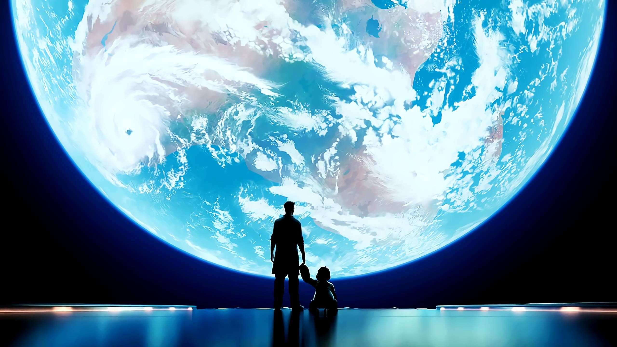 Overwatch Winston Earth - 2560x1440 Wallpaper - teahub.io