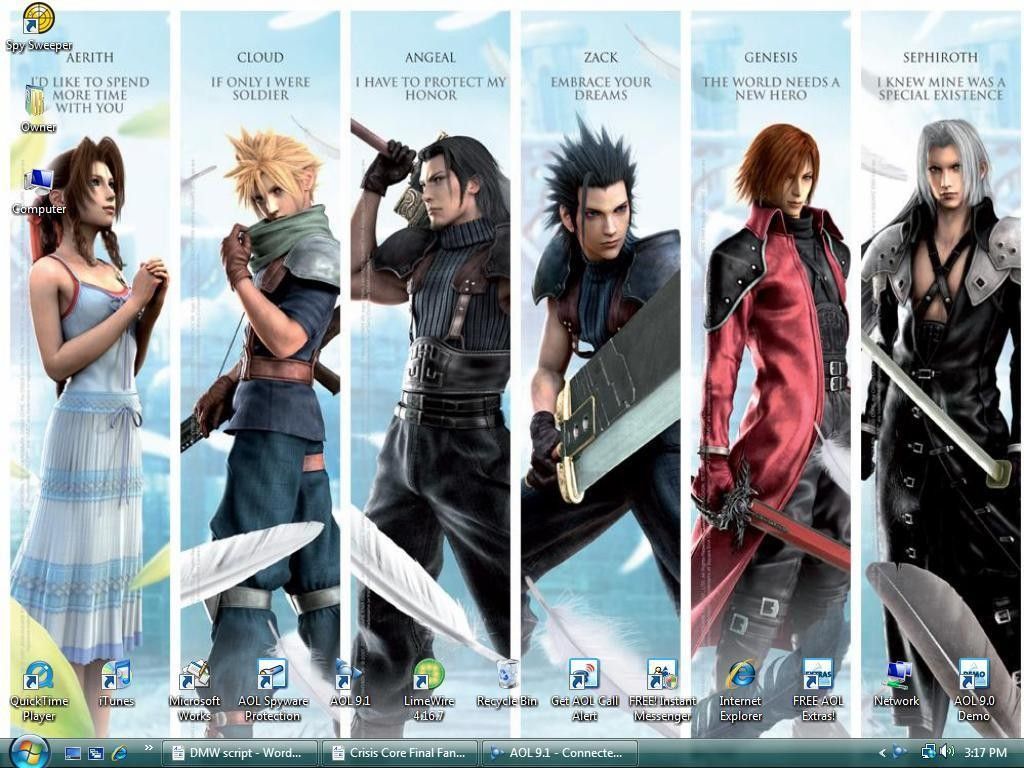 Final Fantasy 7 Crisis Core - HD Wallpaper 