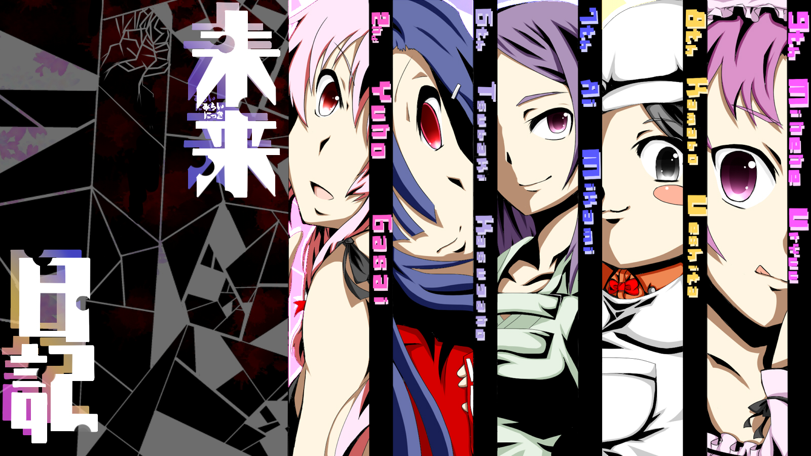 Future Diary Wallpaper - HD Wallpaper 
