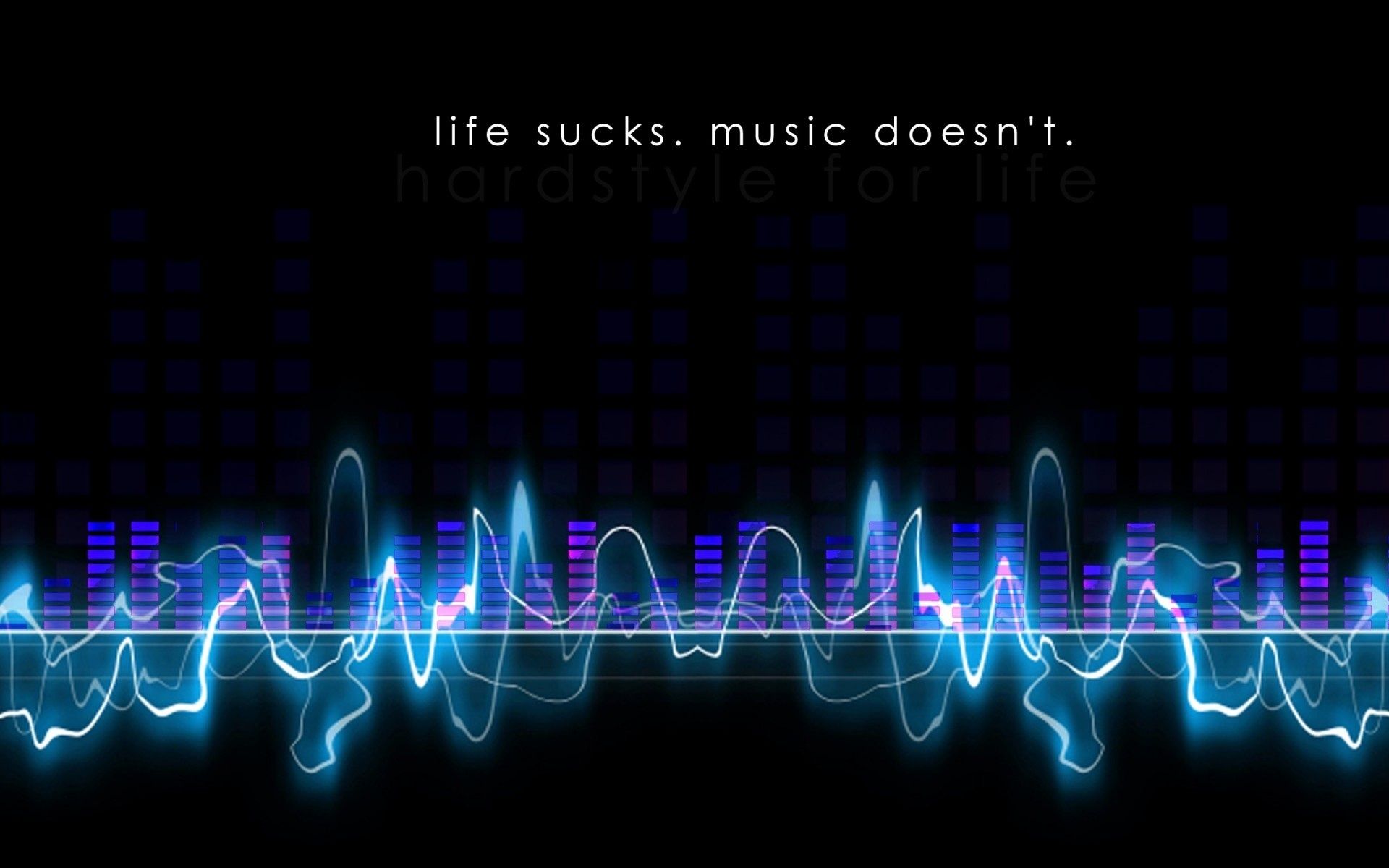 Equalizer Waveform Frequency Pulse Technology Intensity - Abstract Music  Background - 1920x1200 Wallpaper 