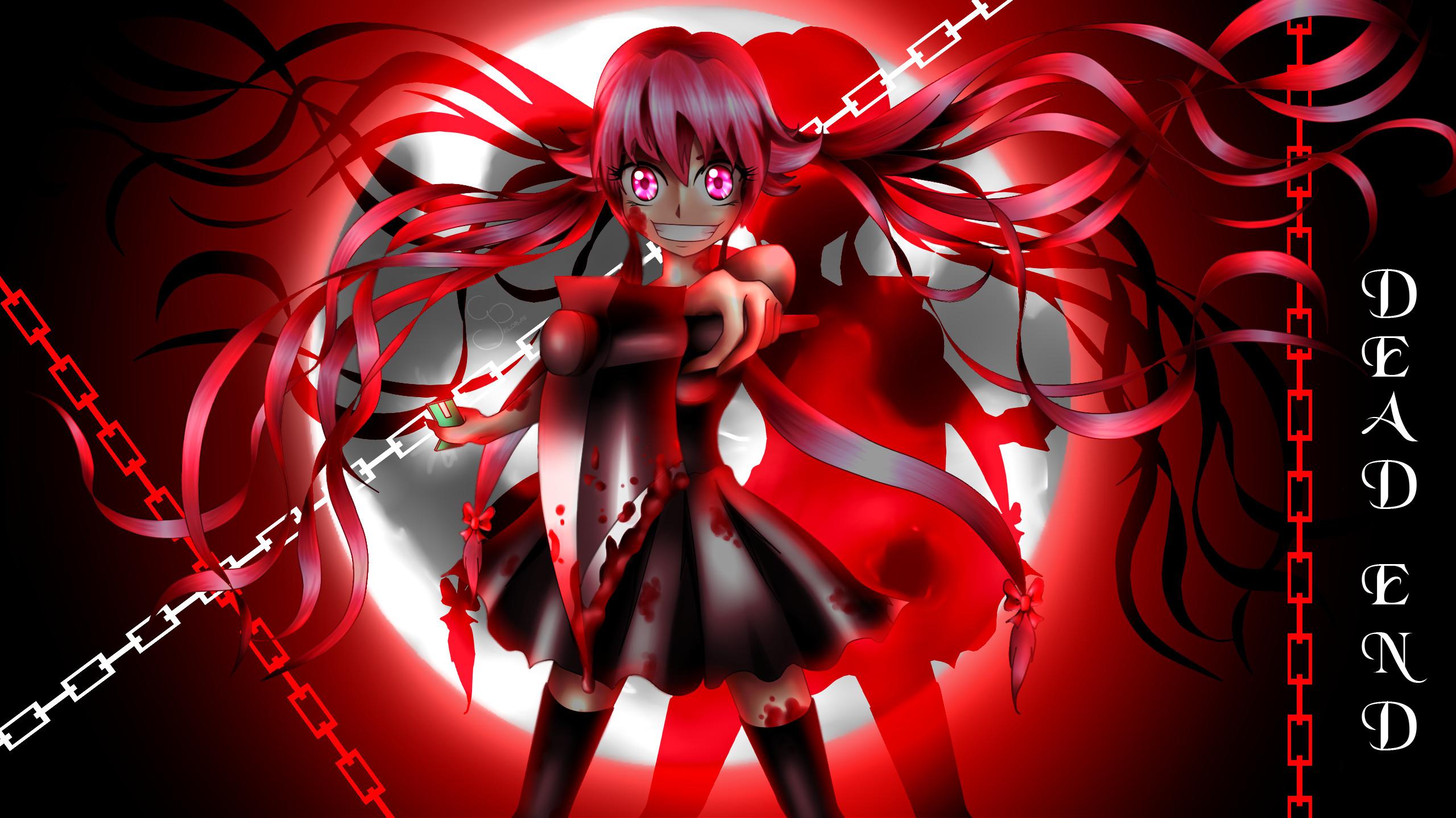 Mirai Nikki Wallpaper O - Yuno Gasai Wallpaper 4k - HD Wallpaper 