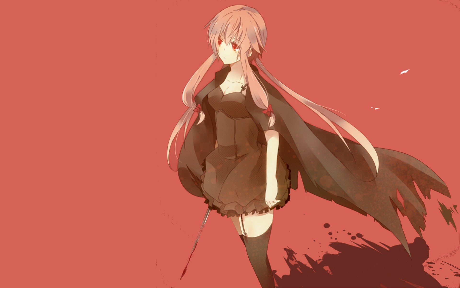 Wallpaper - Mirai Nikki - HD Wallpaper 