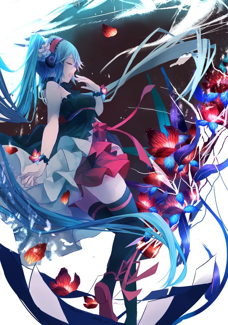Vocaloid And Miku Hatsune Image - Hatsune Miku - HD Wallpaper 