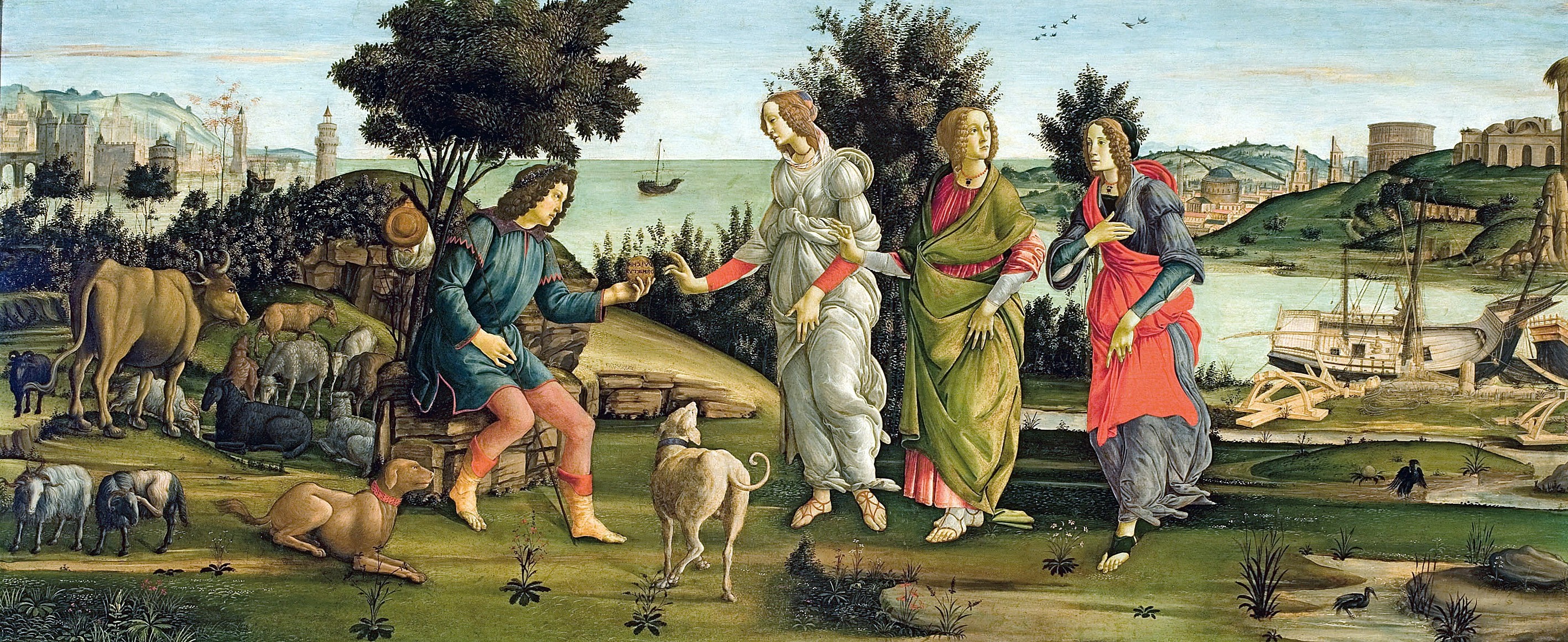 Classic Art With Animals - HD Wallpaper 