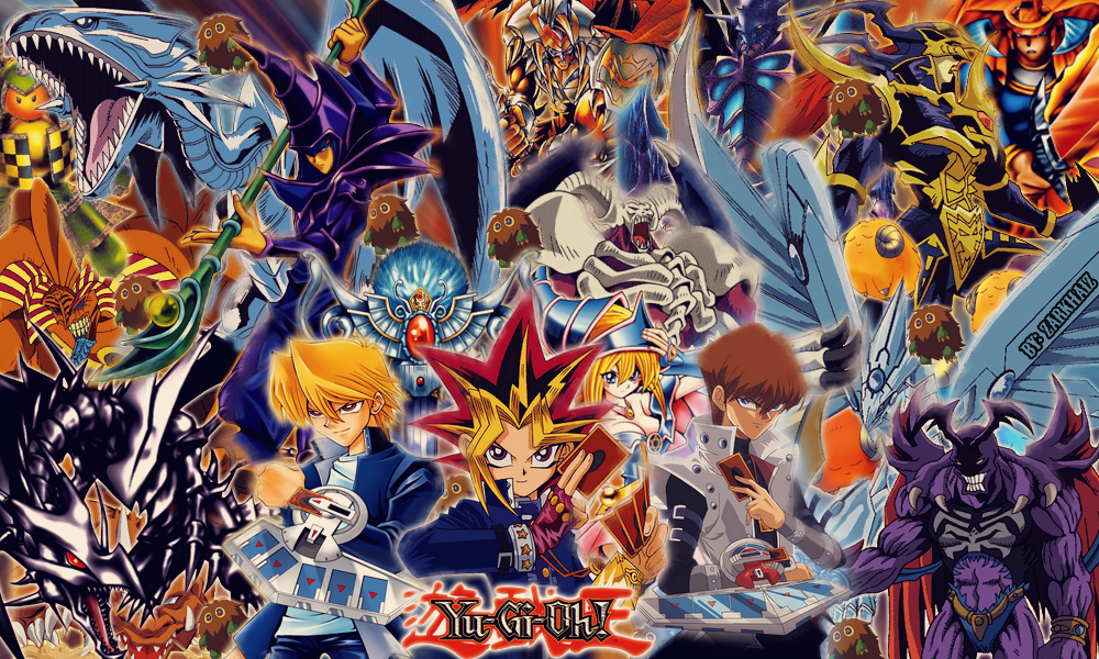 Yu Gi Oh - Yu Gi Oh Then And Now - HD Wallpaper 
