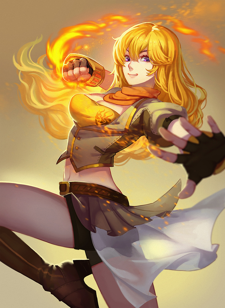 Leone Vs Yang Xiao Long - HD Wallpaper 