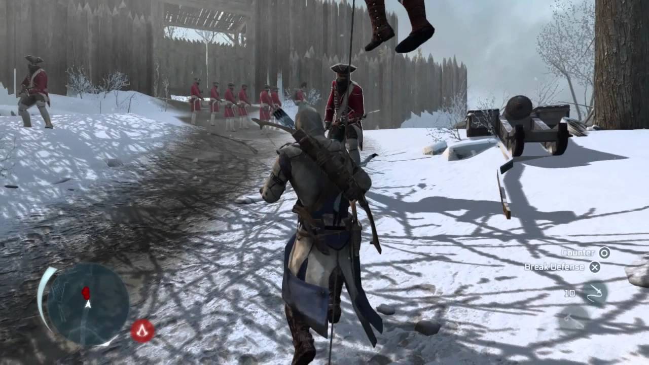 Assassin S Creed Iii High Quality Background On Wallpapers - Assassins Creed 3 Neige - HD Wallpaper 