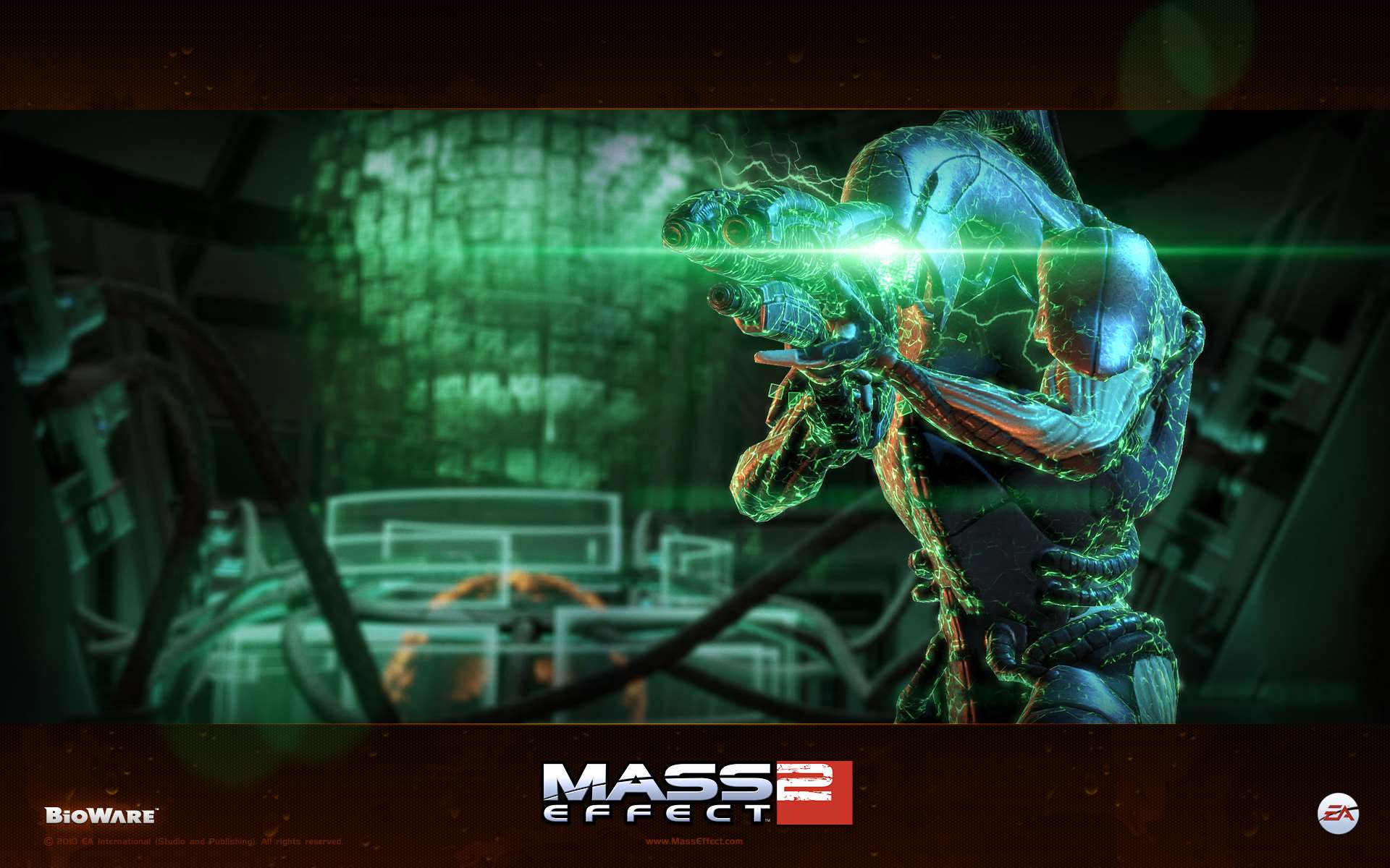 Mass Effect 2 Overlord Geth - HD Wallpaper 