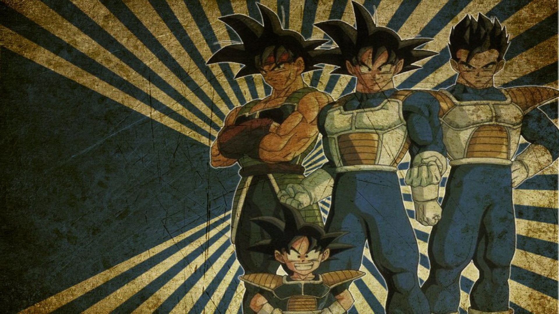 Vintage Dragon Ball Z - HD Wallpaper 