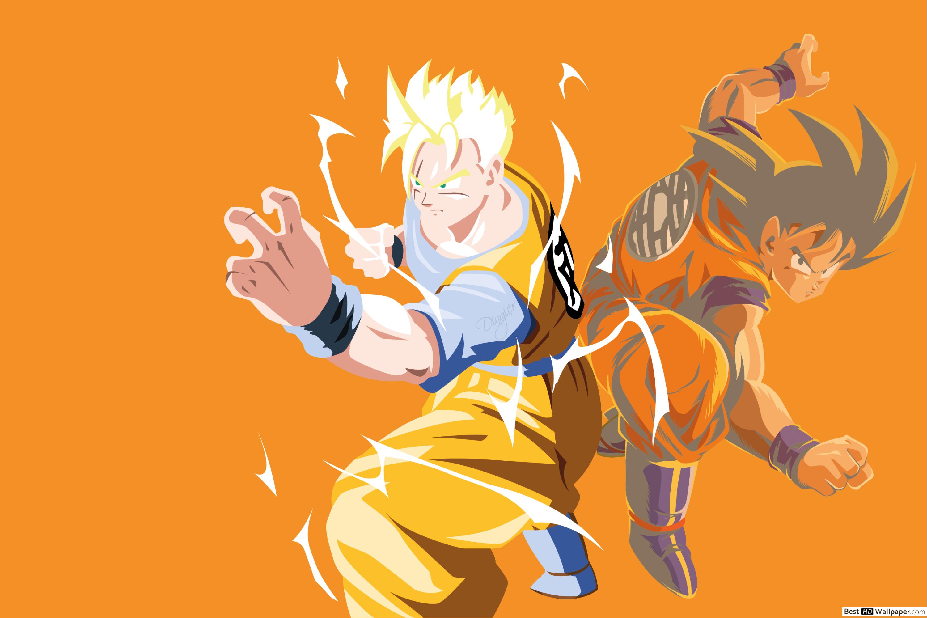 Dragon Ball Goku Gohan - HD Wallpaper 