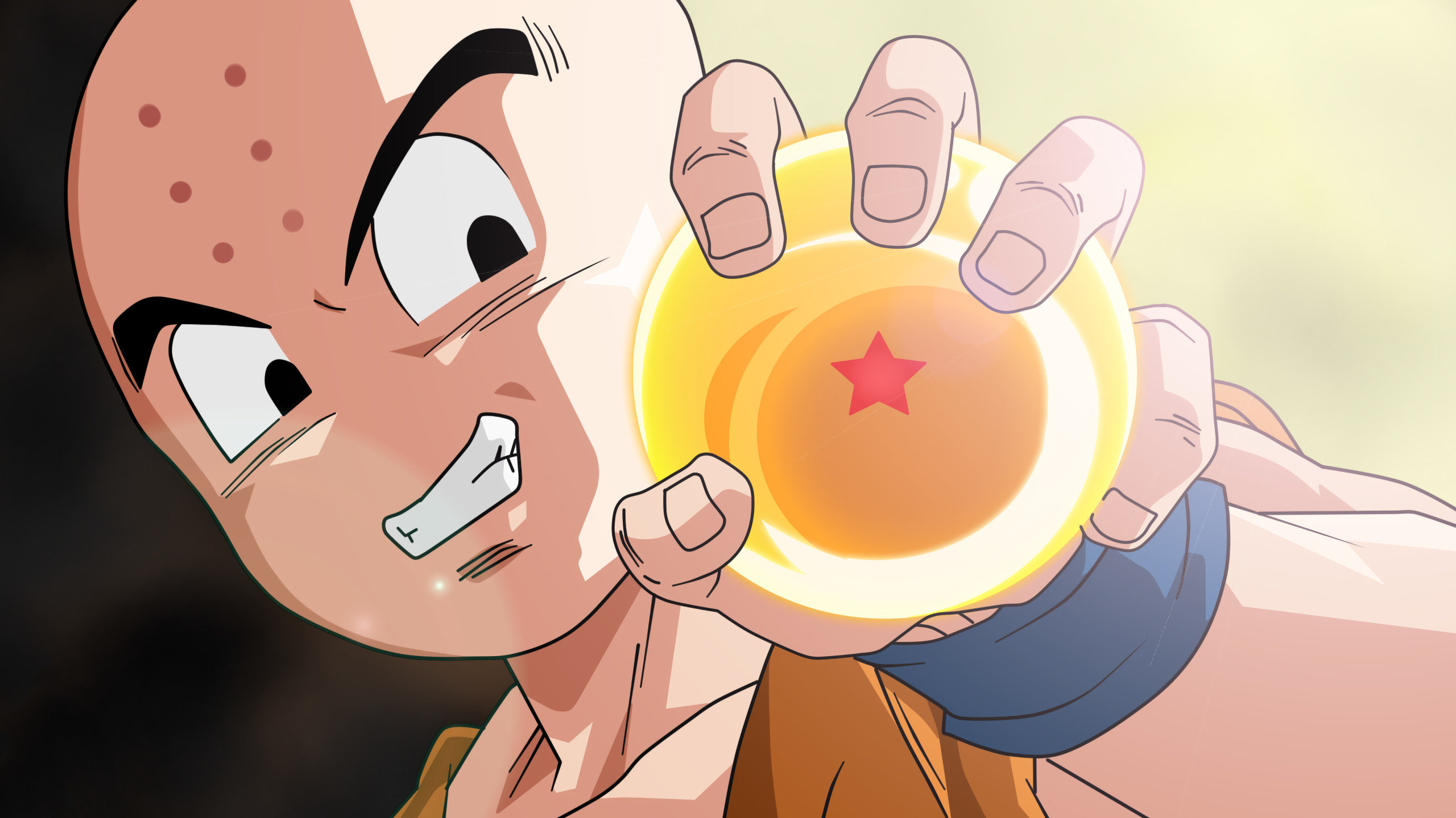 Best Dragon Ball Super Wallpaper Id - Krillin - HD Wallpaper 