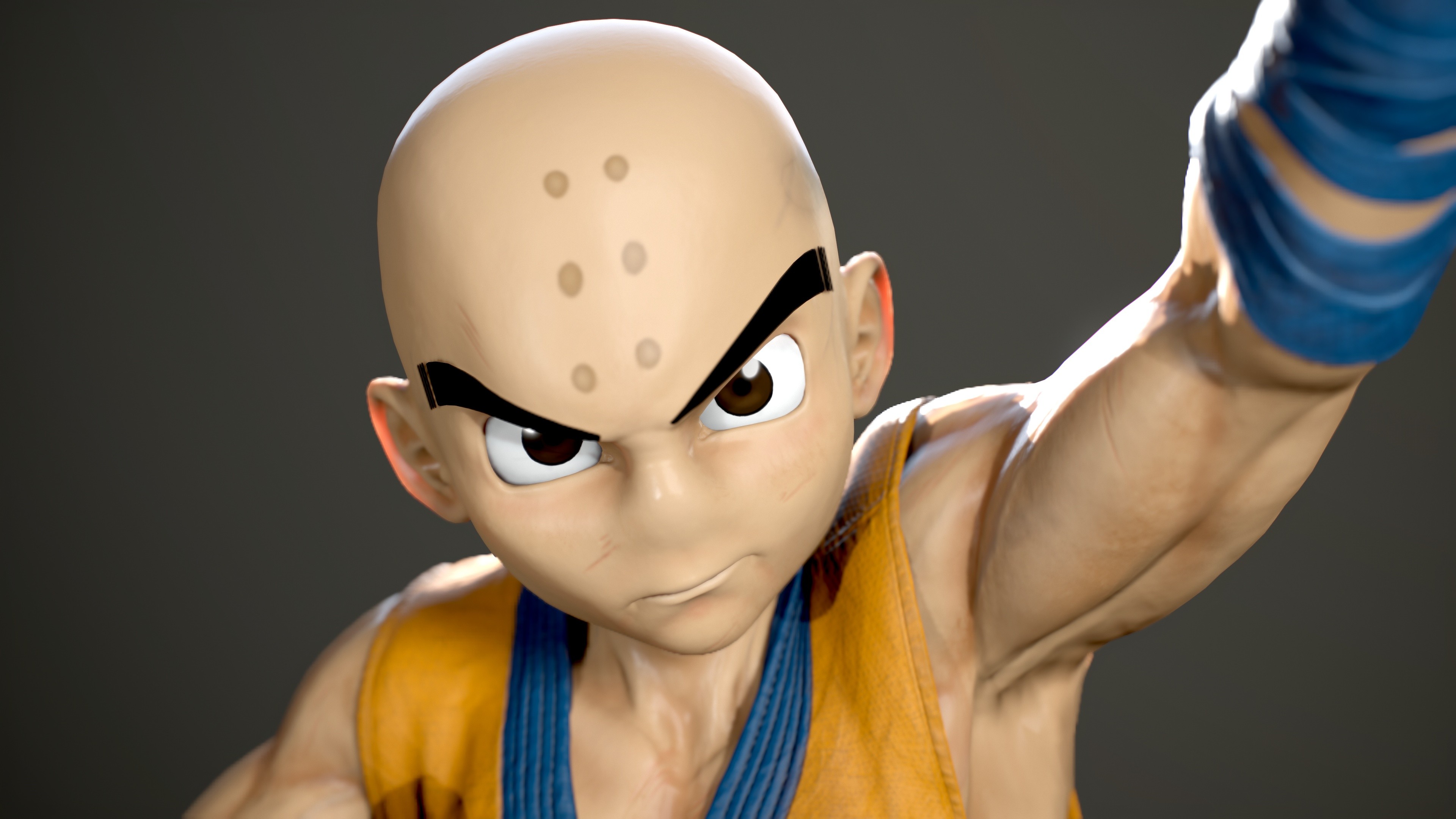 3d Modeling Ponytail Character - HD Wallpaper 