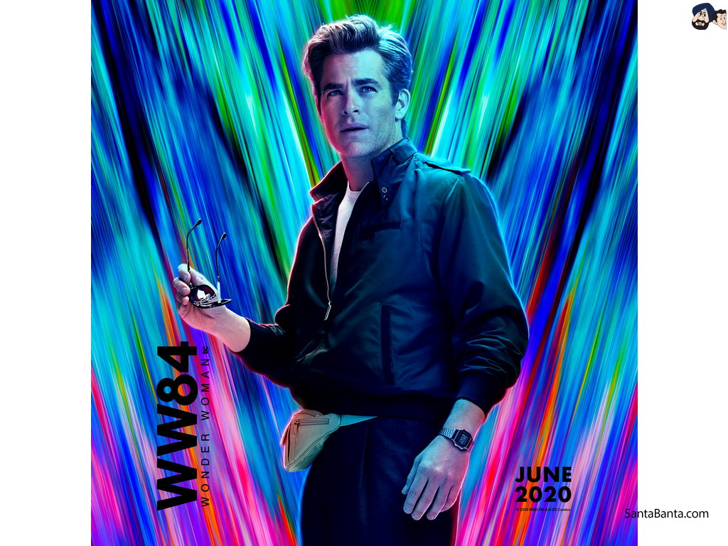 Wonder Woman - Steve Trevor Wonder Woman 1984 - HD Wallpaper 