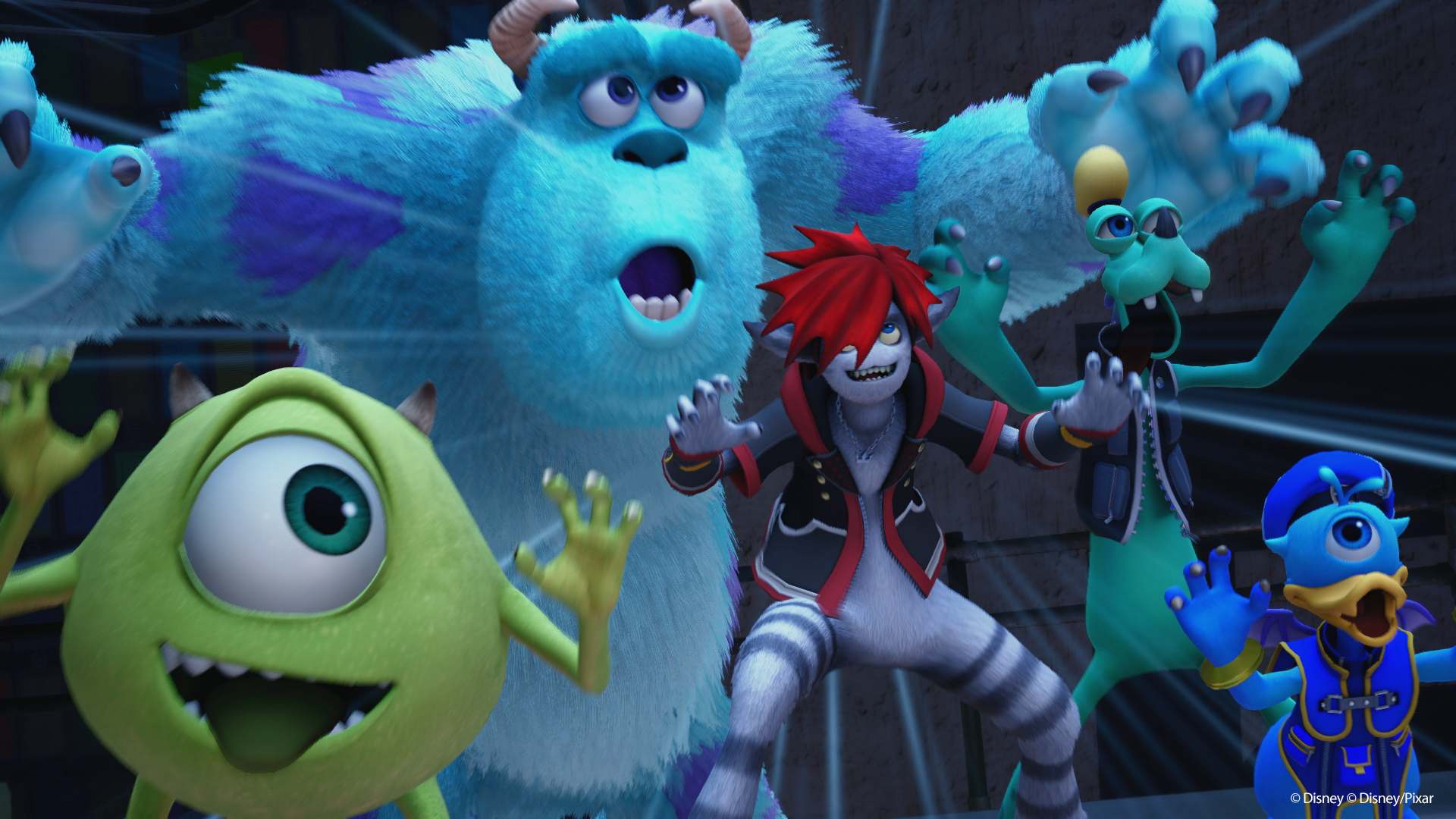 Kingdom Hearts 3 Monsters, Inc - Kingdom Hearts 3 Monstropolis - HD Wallpaper 