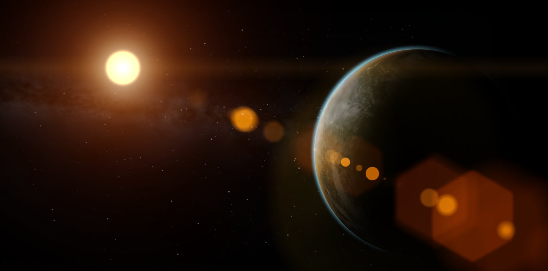 Earth And Sun Hd - HD Wallpaper 