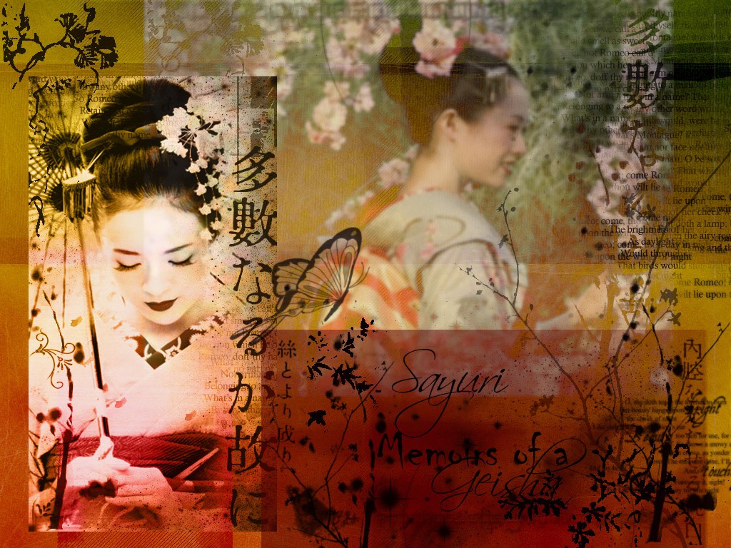 Wallpaper Free Download - Sayuri Memoirs Of A Geisha Blossom - HD Wallpaper 