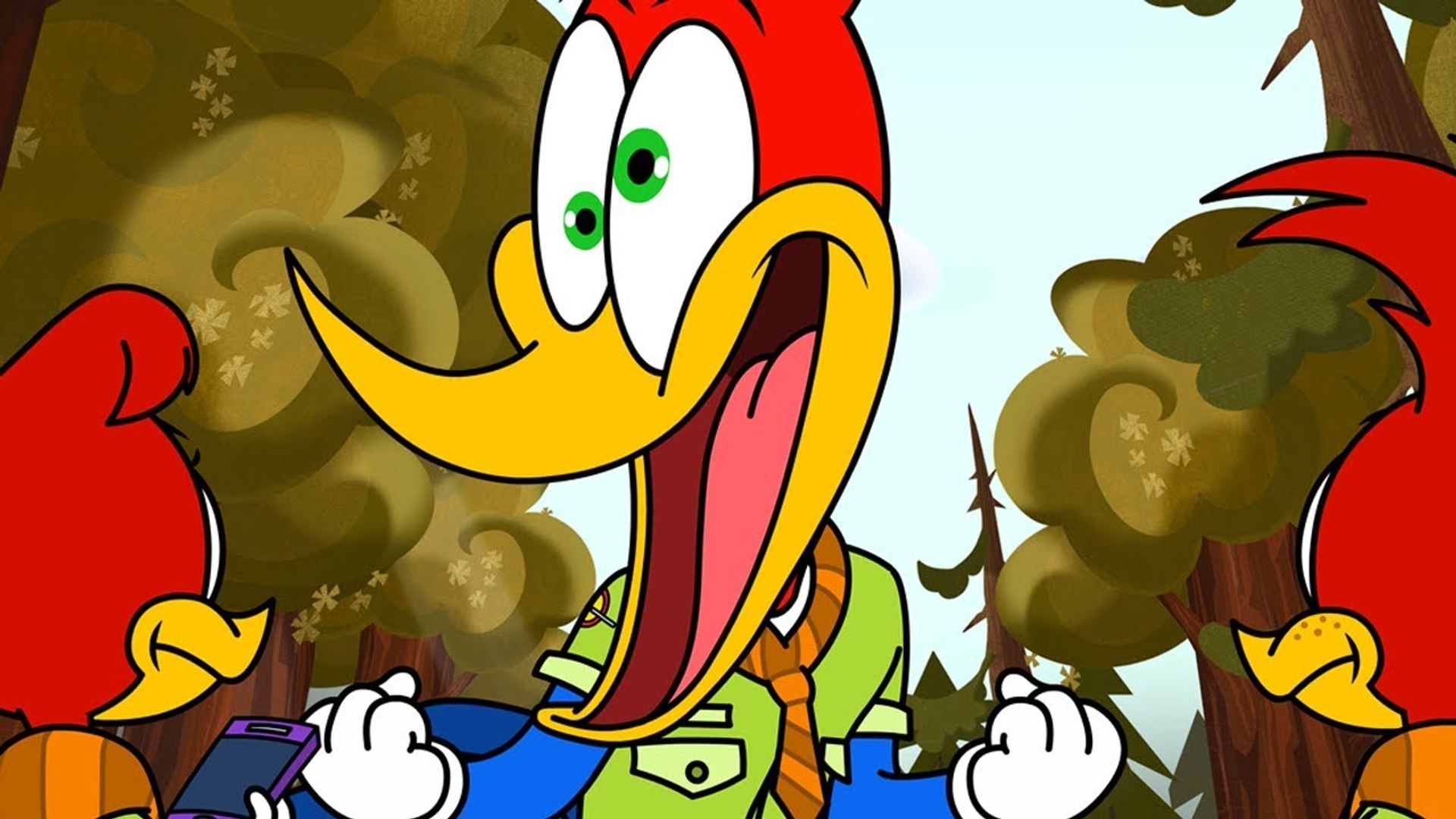 Woody Woodpecker Splinter And Knothead - HD Wallpaper 