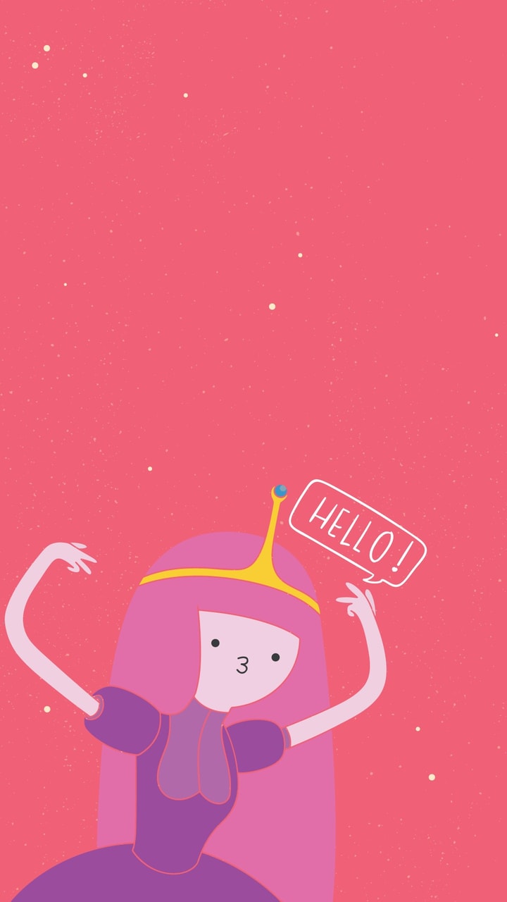 Pink, Wallpaper, And Princess Bublegum Image - Cute Finn And Jake - HD Wallpaper 