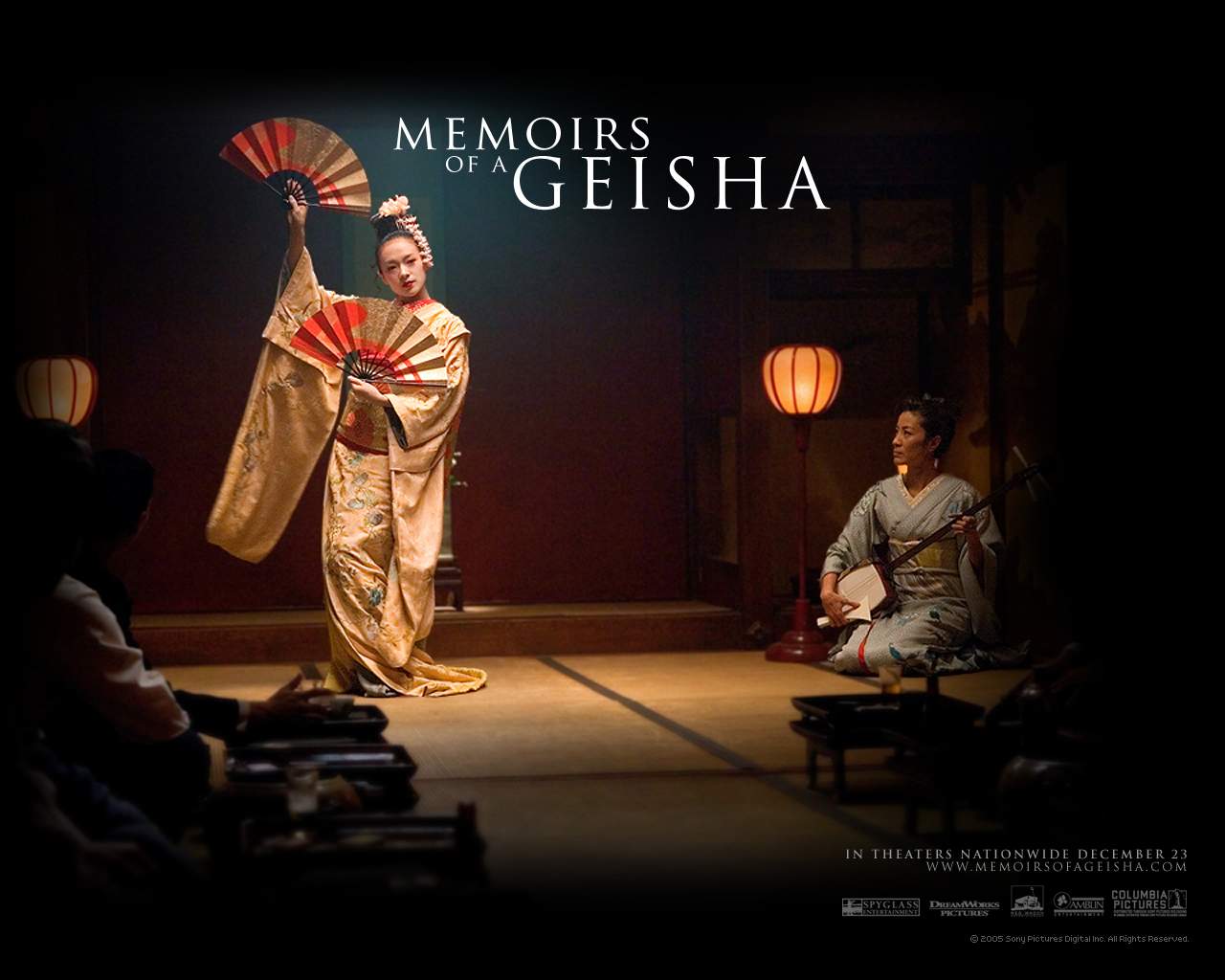 Memoirs Of A Geisha Poster Movie - HD Wallpaper 