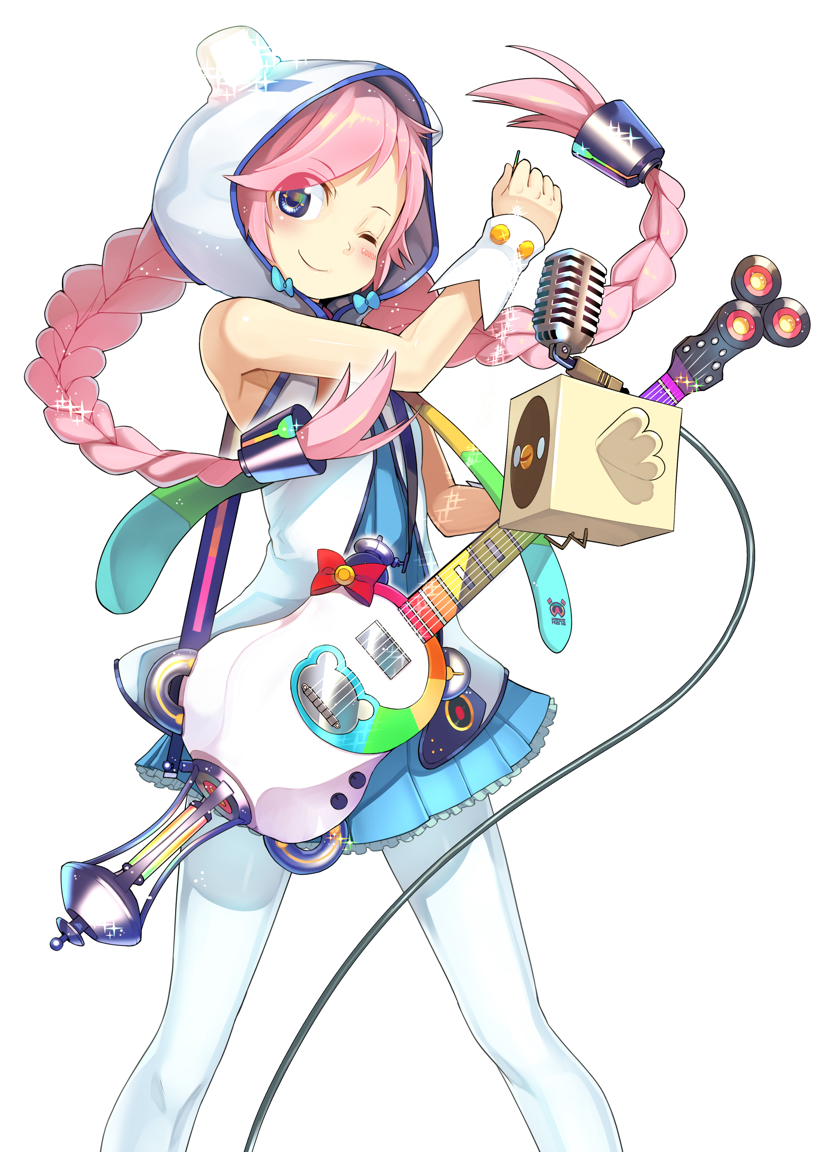 Rana Vocaloid Official Art - HD Wallpaper 