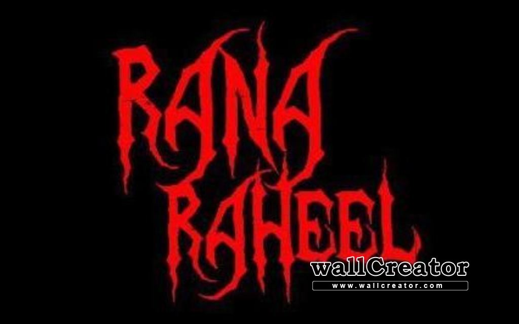 Rana Raheel Sahir - Darkness - HD Wallpaper 