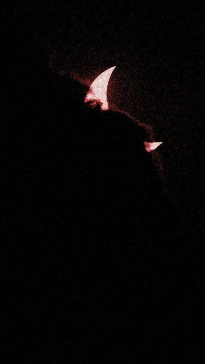 Moon, Night, And Black Image - Darkness - HD Wallpaper 