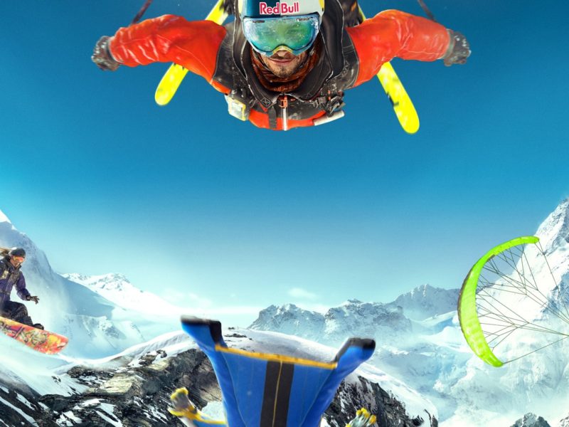 Steep Skiing 4k 5k 1080×1920 - Wingsuit 4k - HD Wallpaper 