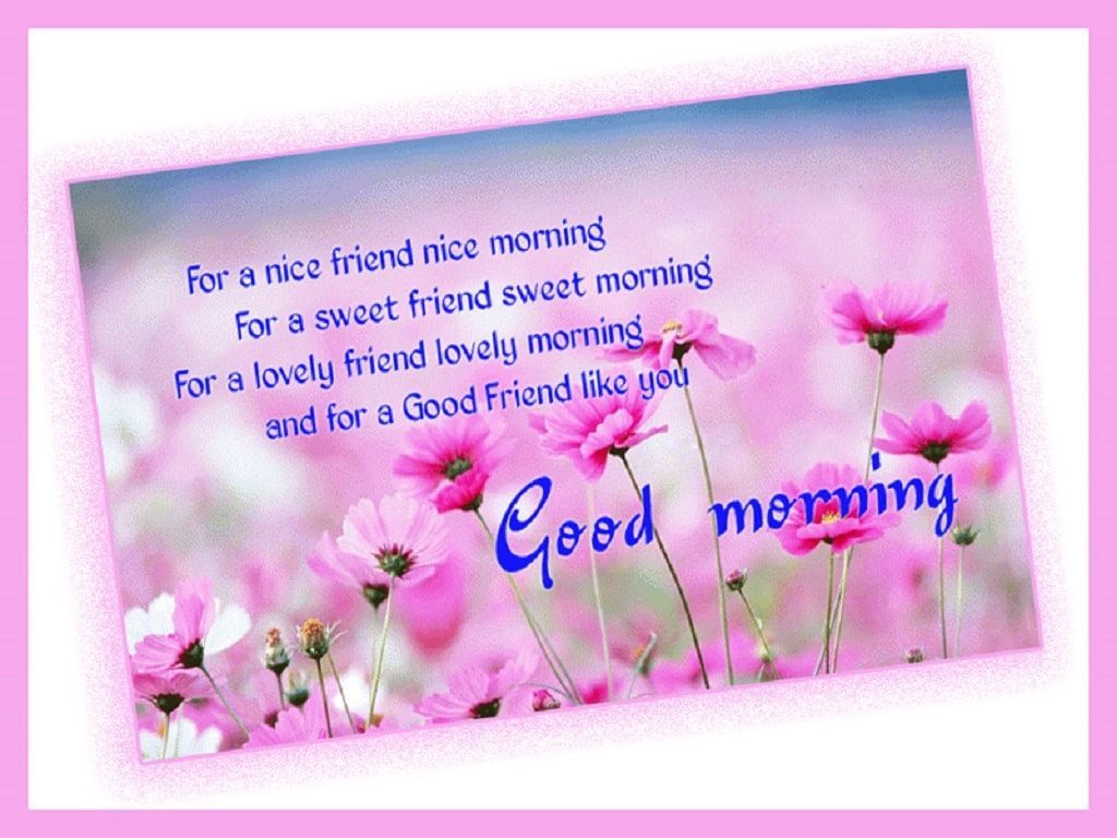 Good Morning My Friends Have A Blessed Day - Beautiful Good Morning Message For A Friend - HD Wallpaper 