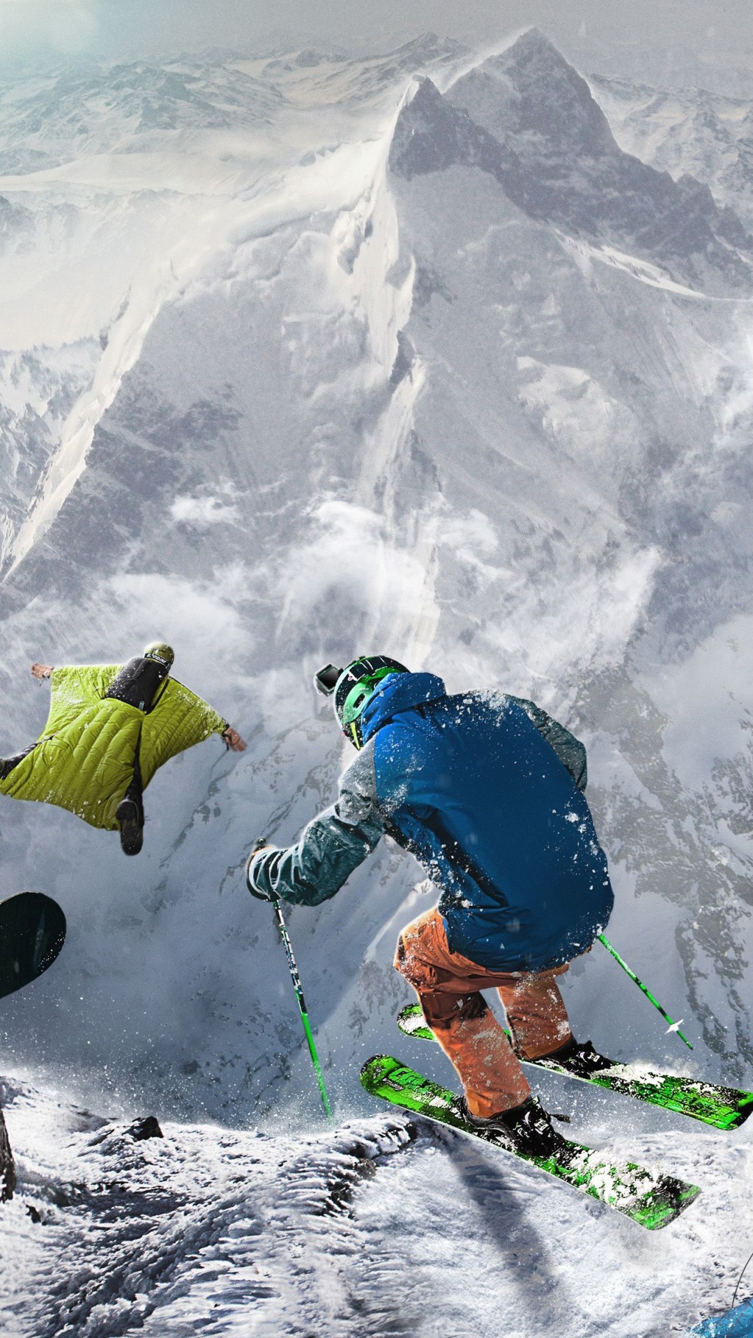 Extreme Steep, Winter Sports, Ubisoft - Risk Taker Extreme Sport - HD Wallpaper 
