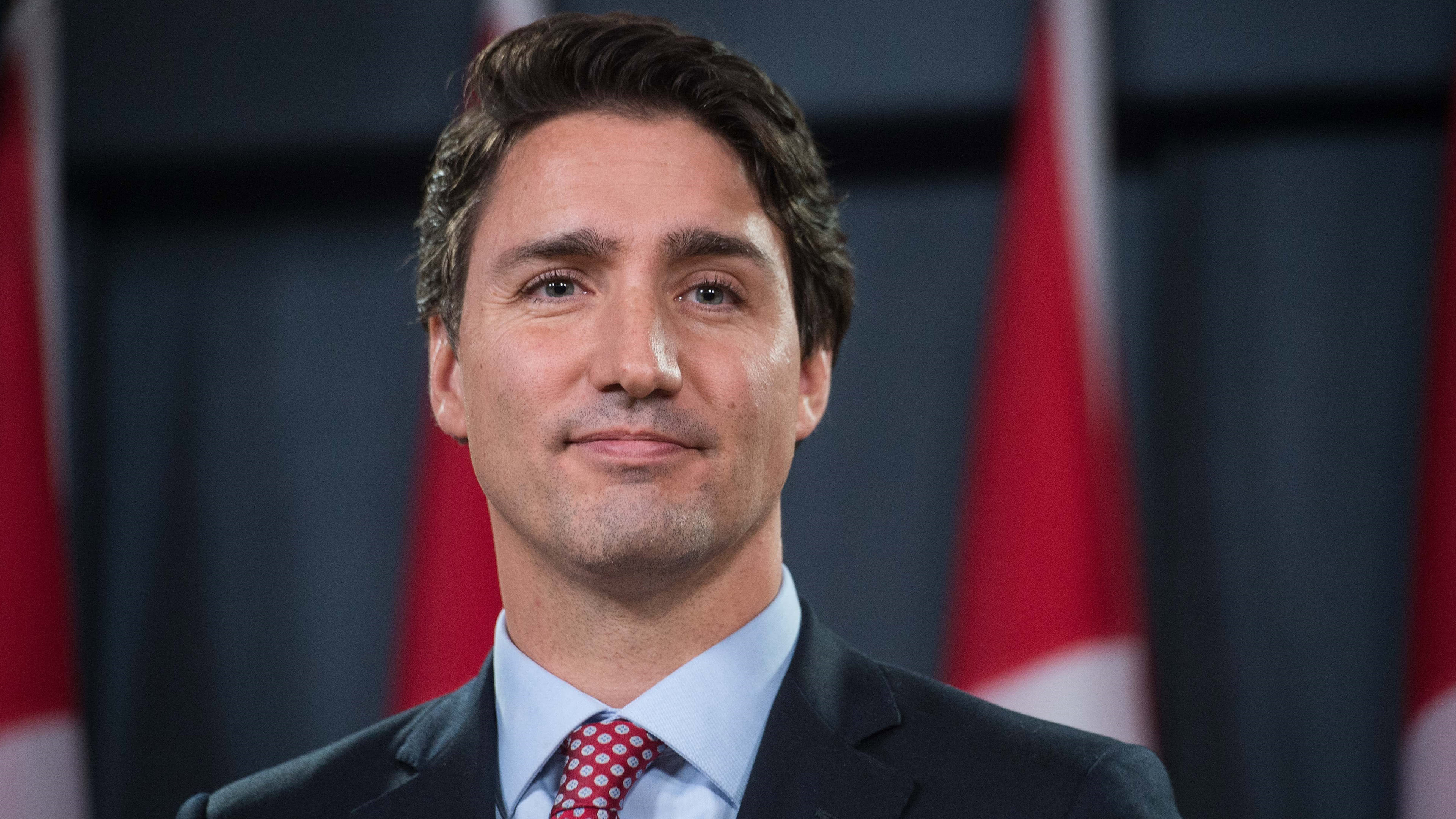 Justin Trudeau Portrait Uhd 4k Wallpaper - Good Justin Trudeau - HD Wallpaper 