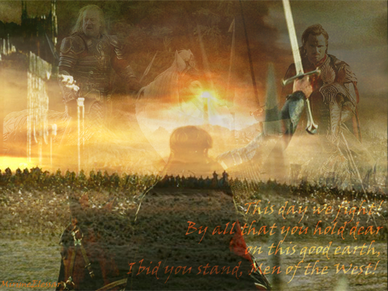 Lord Of The Rings Battle Of Black Gate - HD Wallpaper 