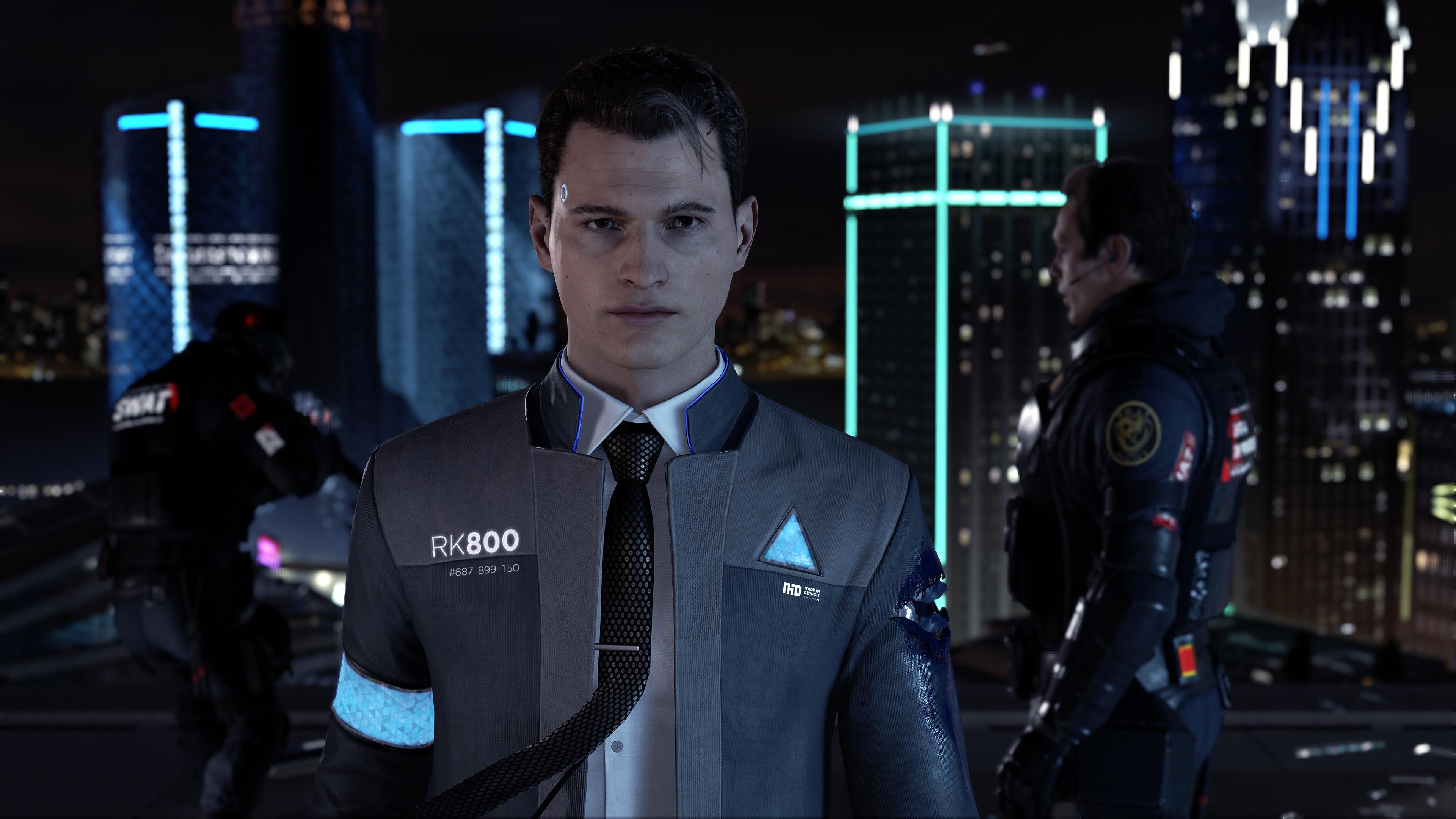 Connor Detroit Become Human - HD Wallpaper 