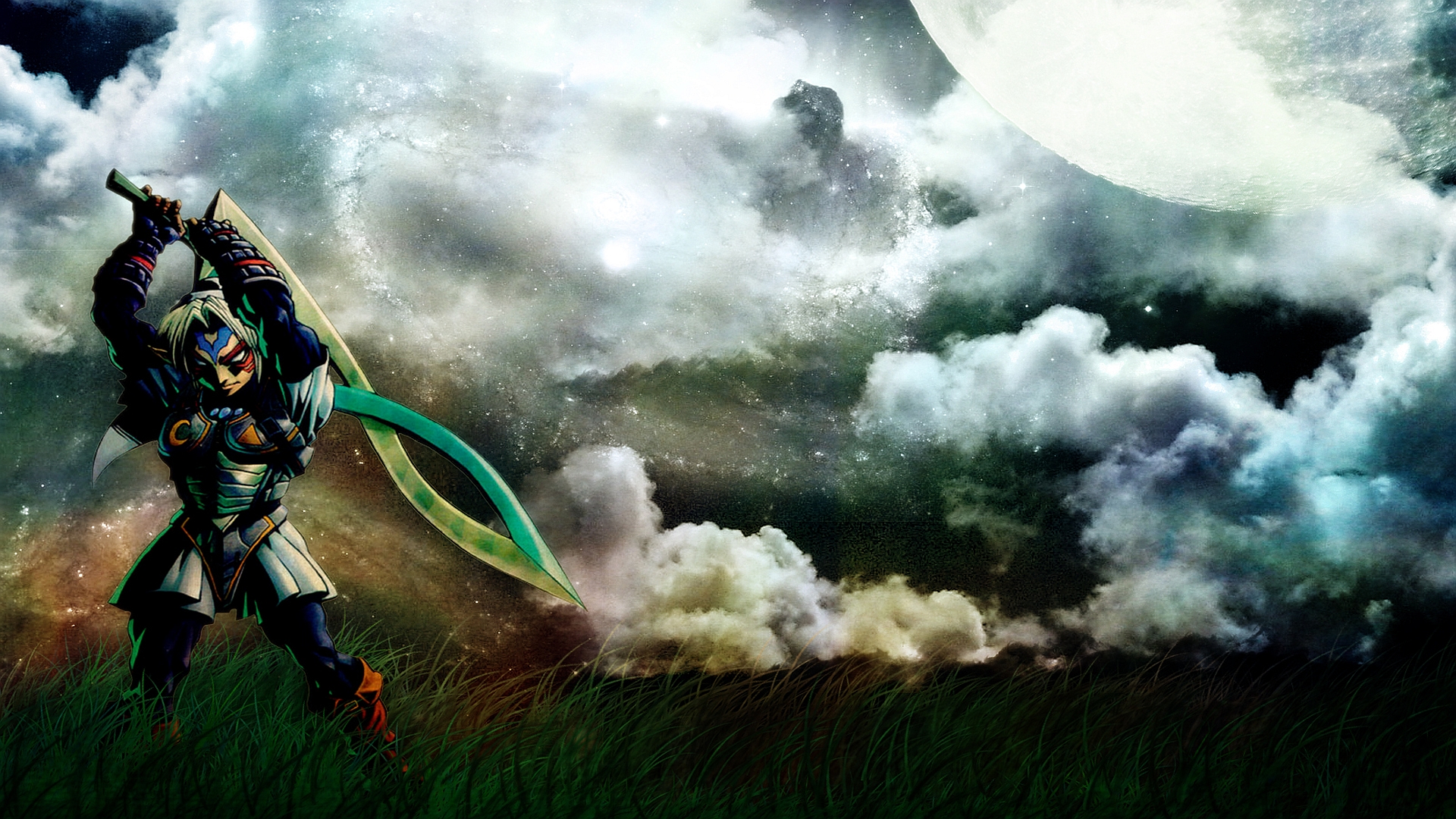 Legend Of Zelda Majoras Mask Fierce Deity - HD Wallpaper 