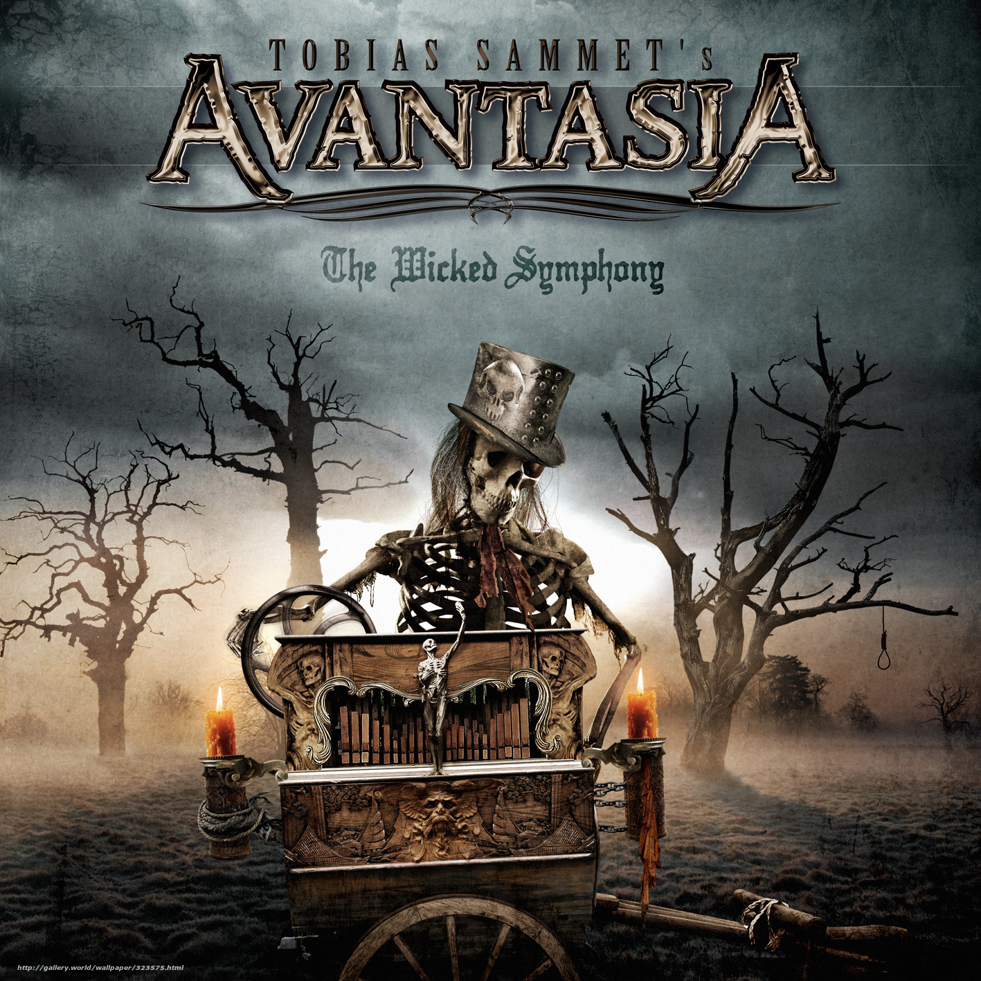 Download Wallpaper Avantasia, Wicked Symphony, Cart, - Avantasia The Wicked Symphony - HD Wallpaper 