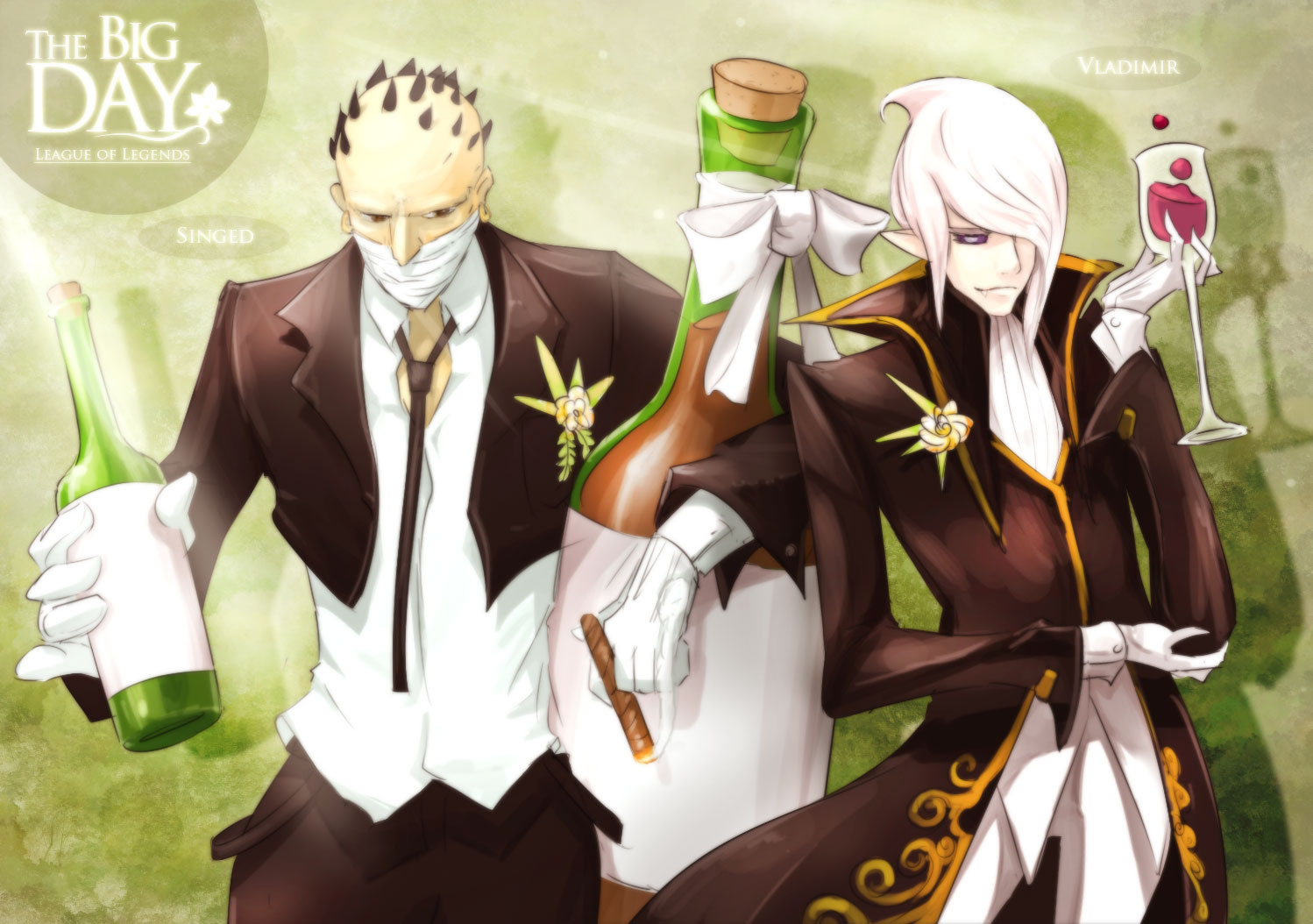 League Of Legends Suit - HD Wallpaper 
