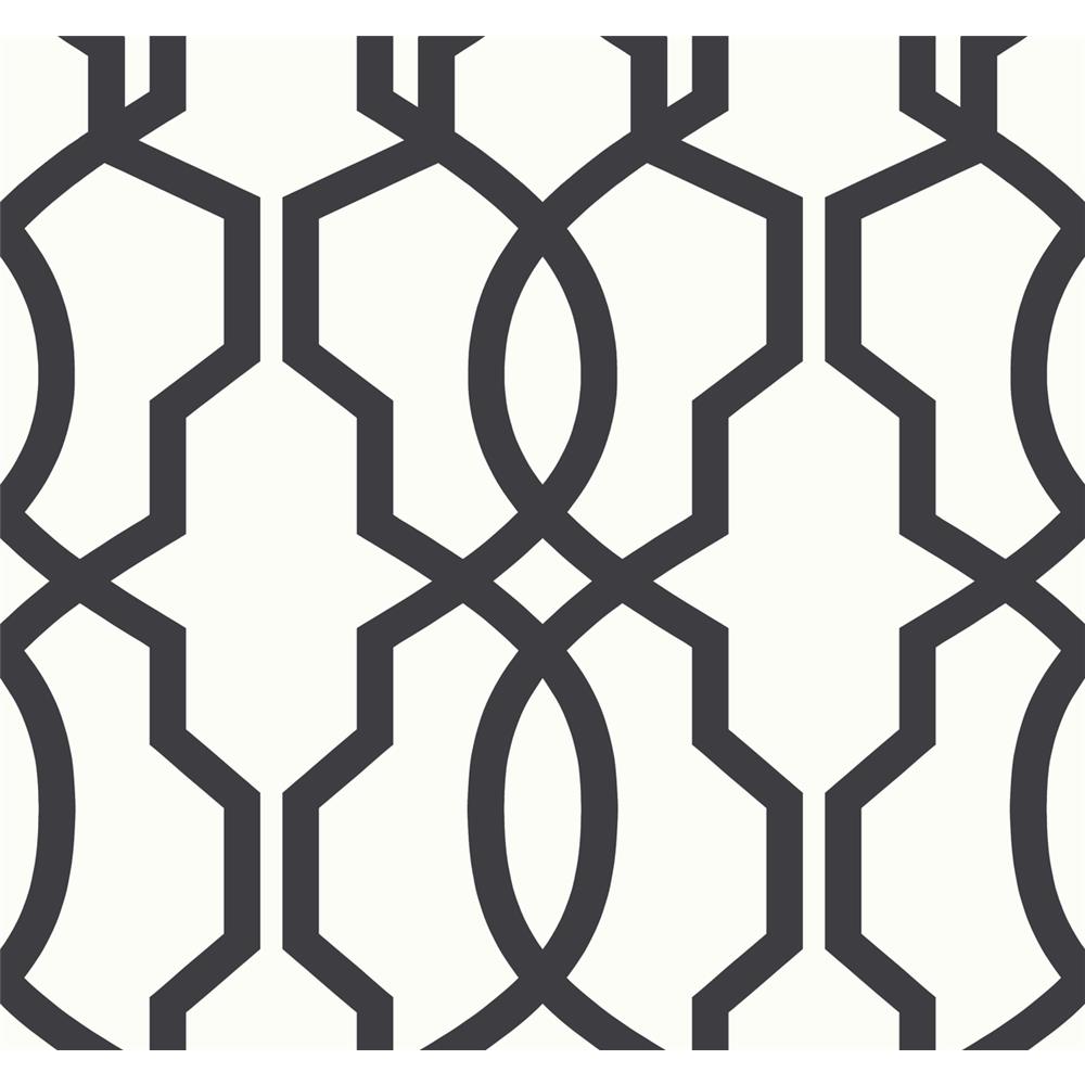 Black And White Trellis - HD Wallpaper 
