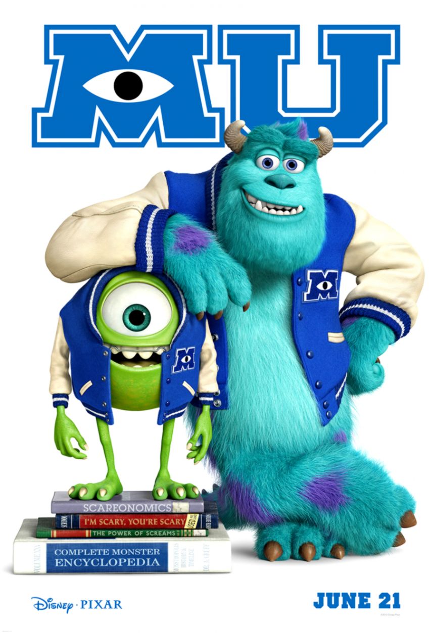 Exclusive Monsters University Poster Premiere Fandango - Monster University - HD Wallpaper 