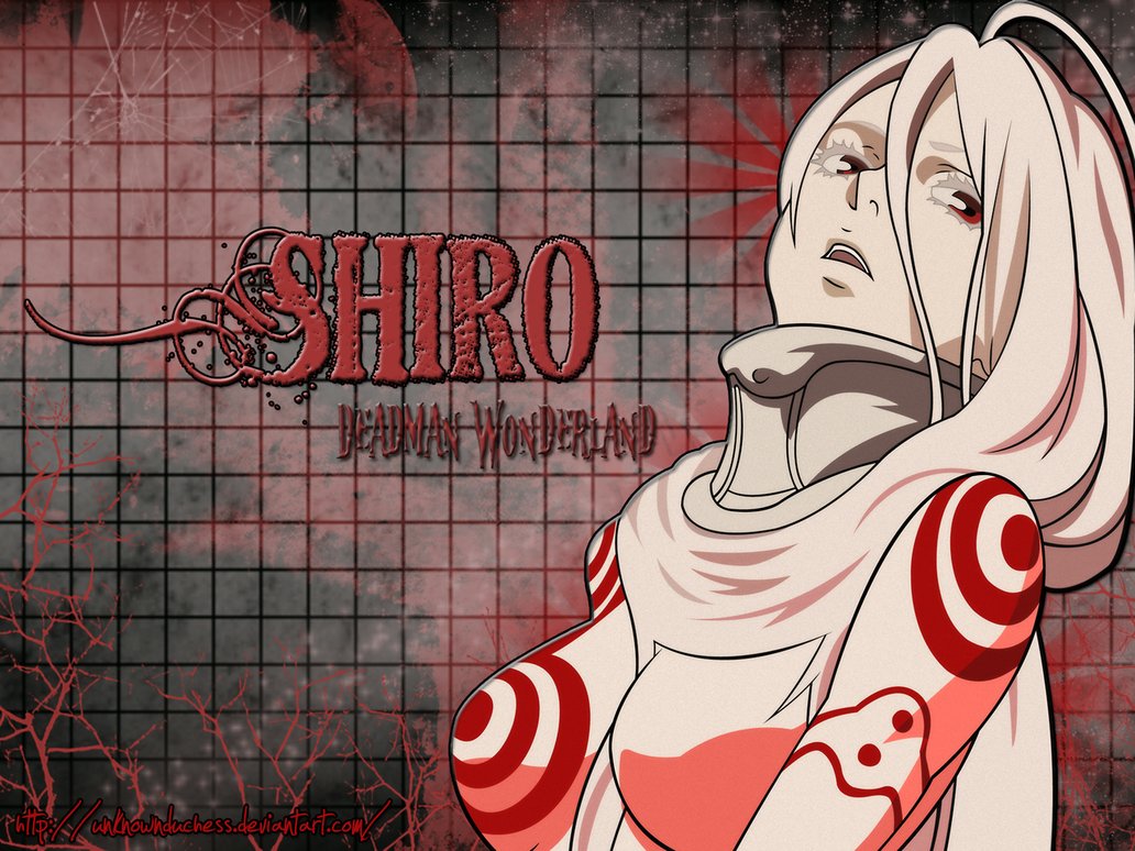 Dw - Shiro - Deadman Wonderland Shiro Art - HD Wallpaper 