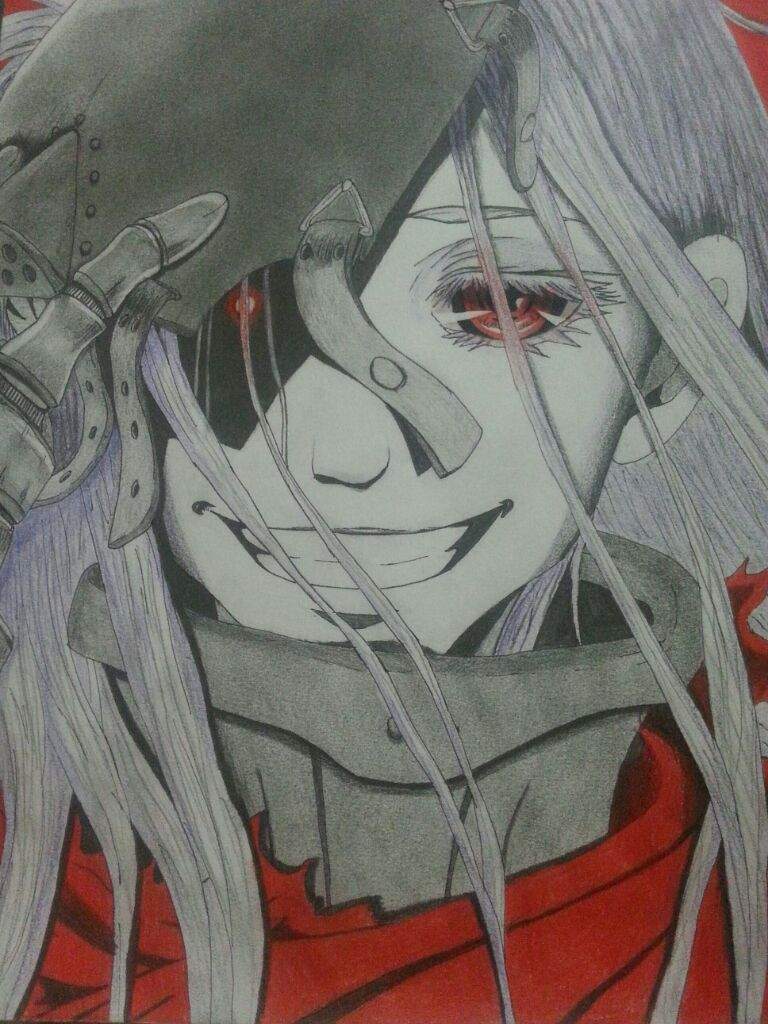 Shiro Deadman Wonderland Drawing - HD Wallpaper 
