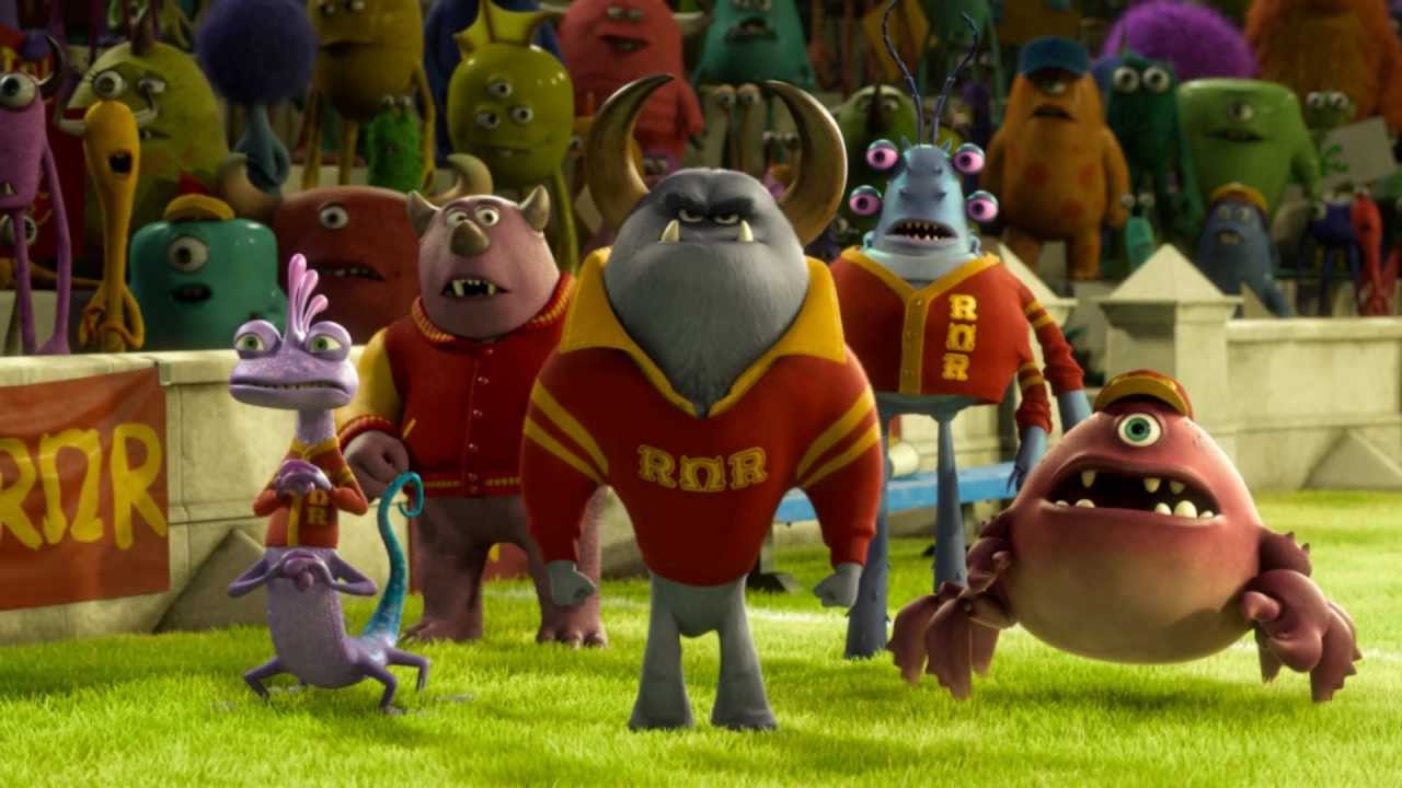 Monsters University Coloring Roar Omega Roar - HD Wallpaper 