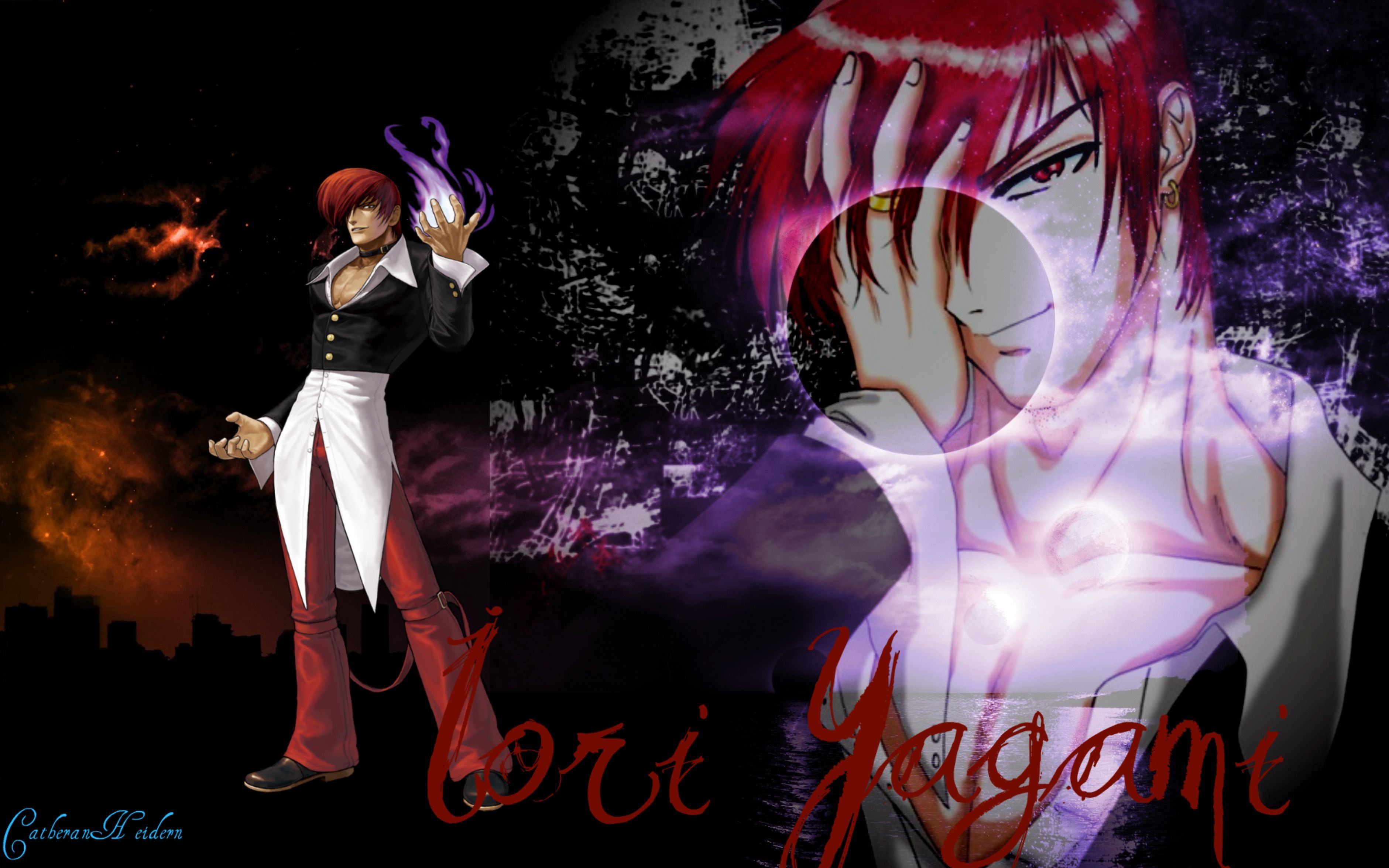 Iori Yagami Wallpaper Hd 4k - HD Wallpaper 