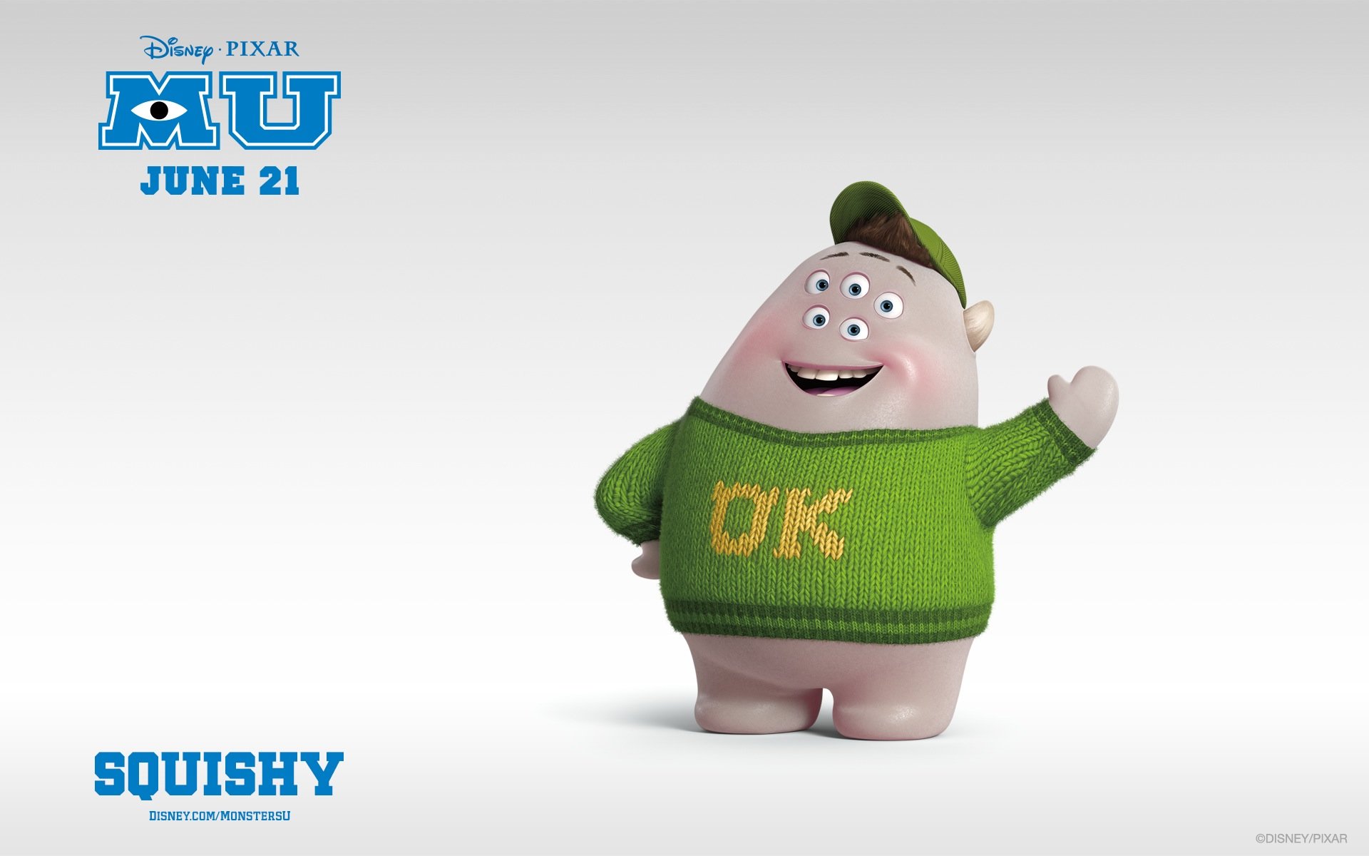 Best Squishy Wallpaper Id - Monsters Inc University Characters - HD Wallpaper 